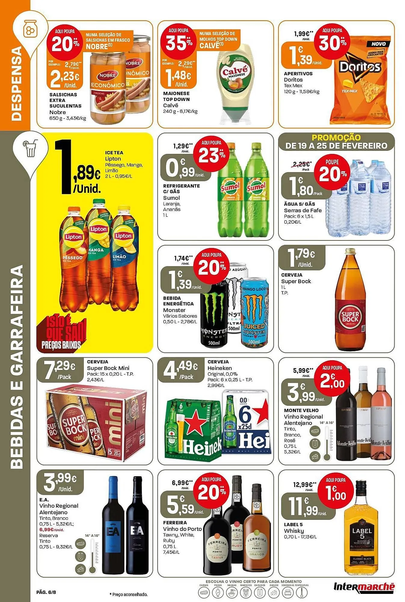 Folheto Folheto Intermarché de 18 de fevereiro até 25 de fevereiro 2026 - Pagina 6