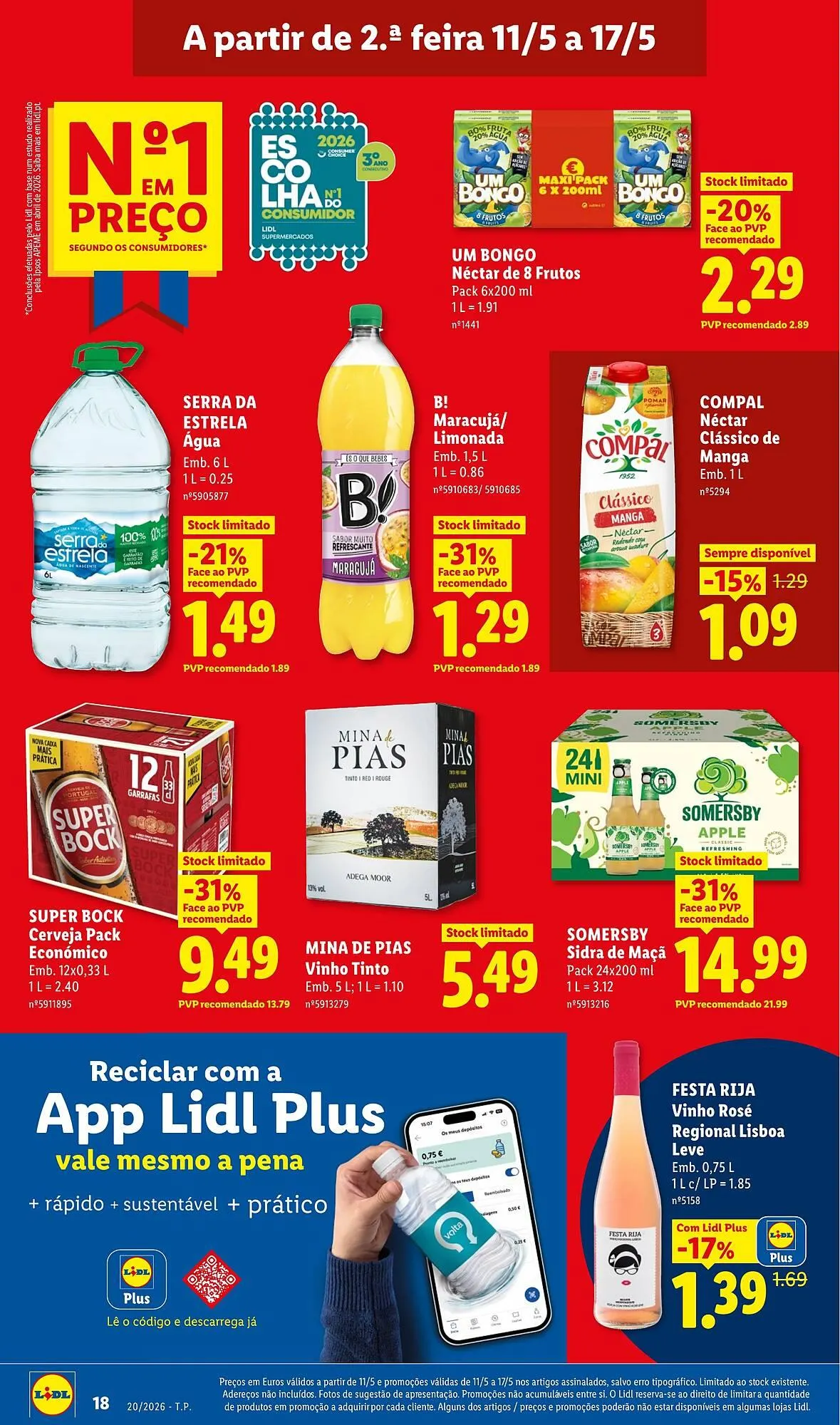 Folheto Folheto Lidl de 11 de maio até 17 de maio 2026 - Pagina 18