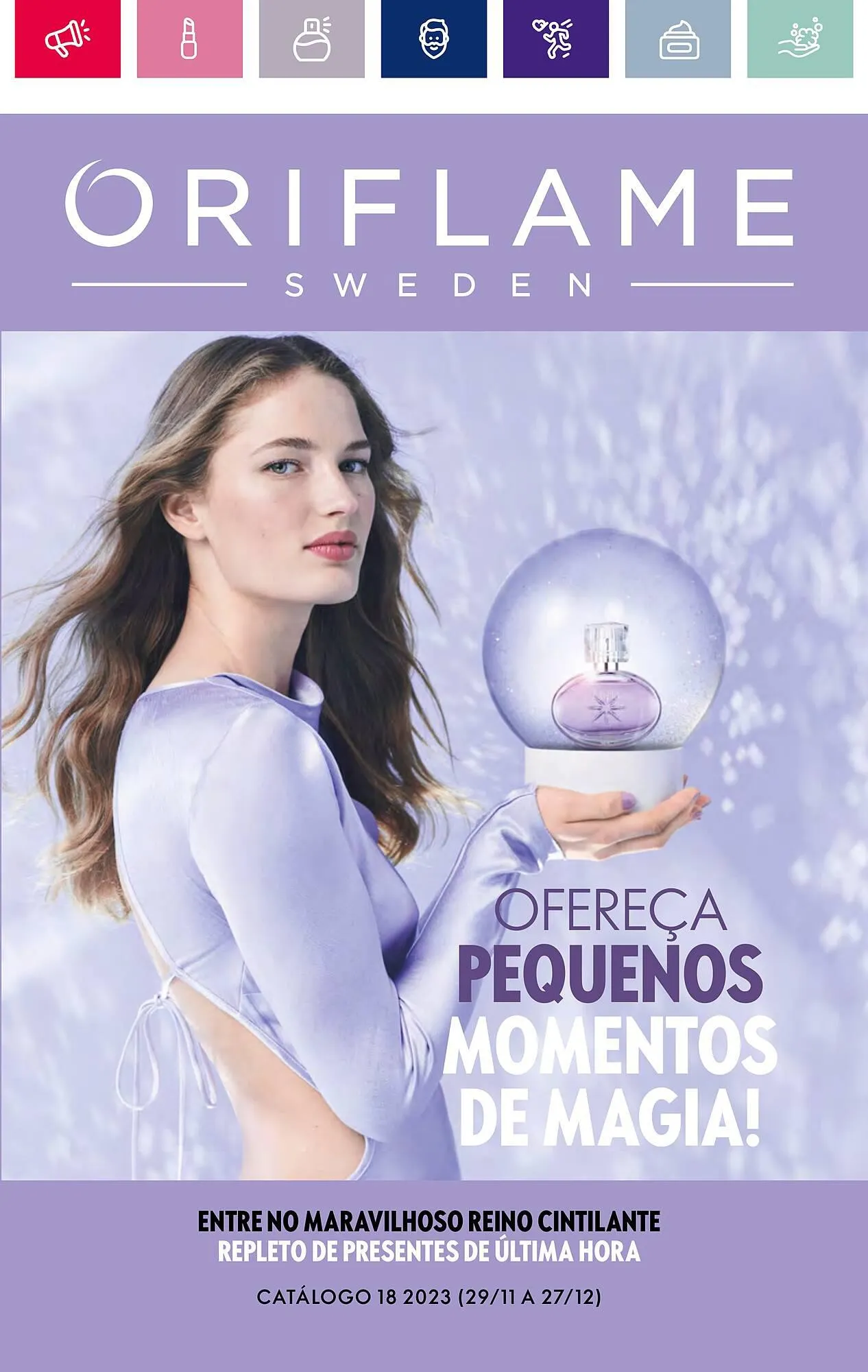 Folheto Folheto Oriflame de 29 de novembro até 27 de dezembro 2023 - Pagina 1