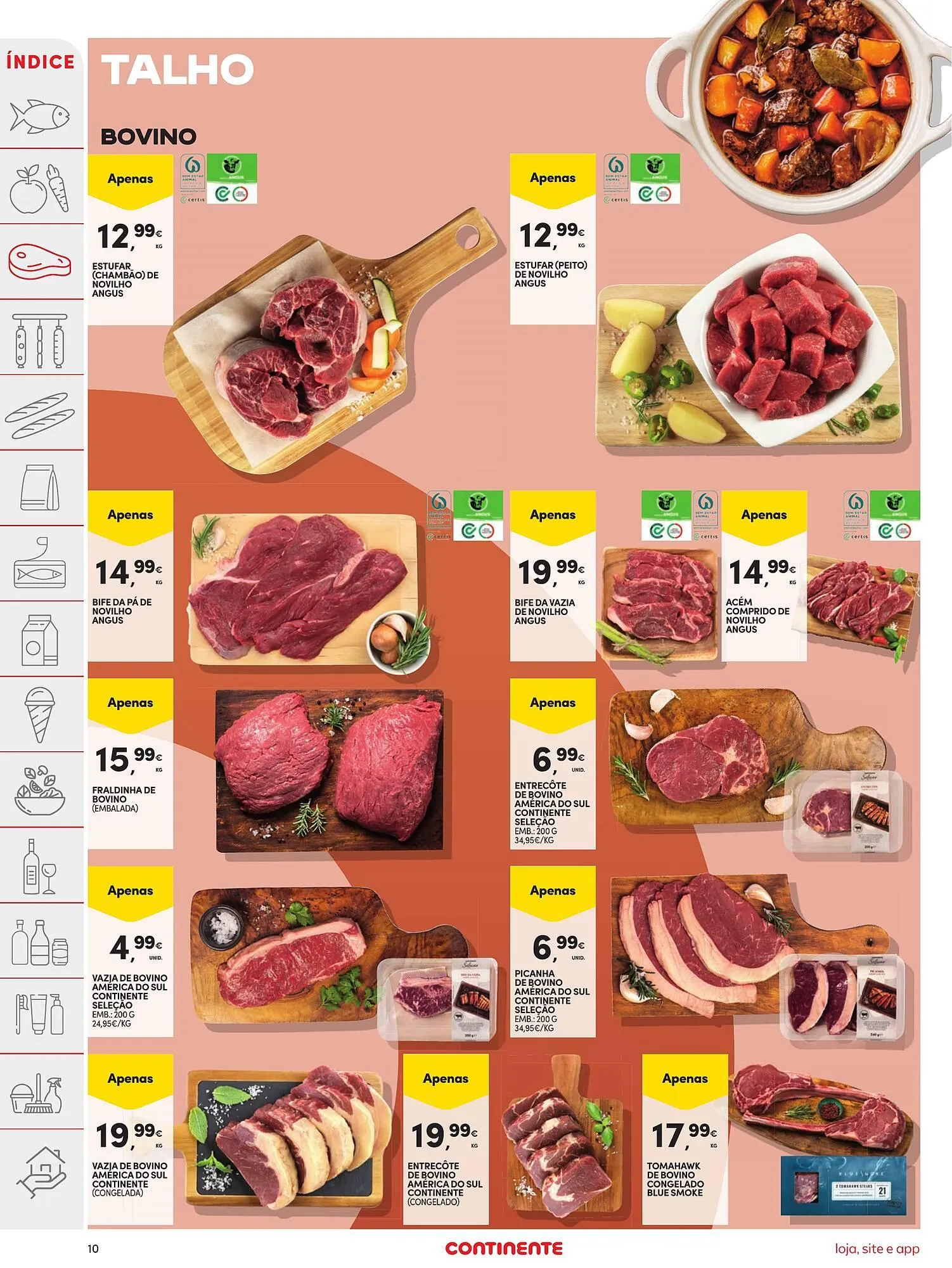 Folheto Folheto Continente de 10 de junho até 16 de junho 2025 - Pagina 10