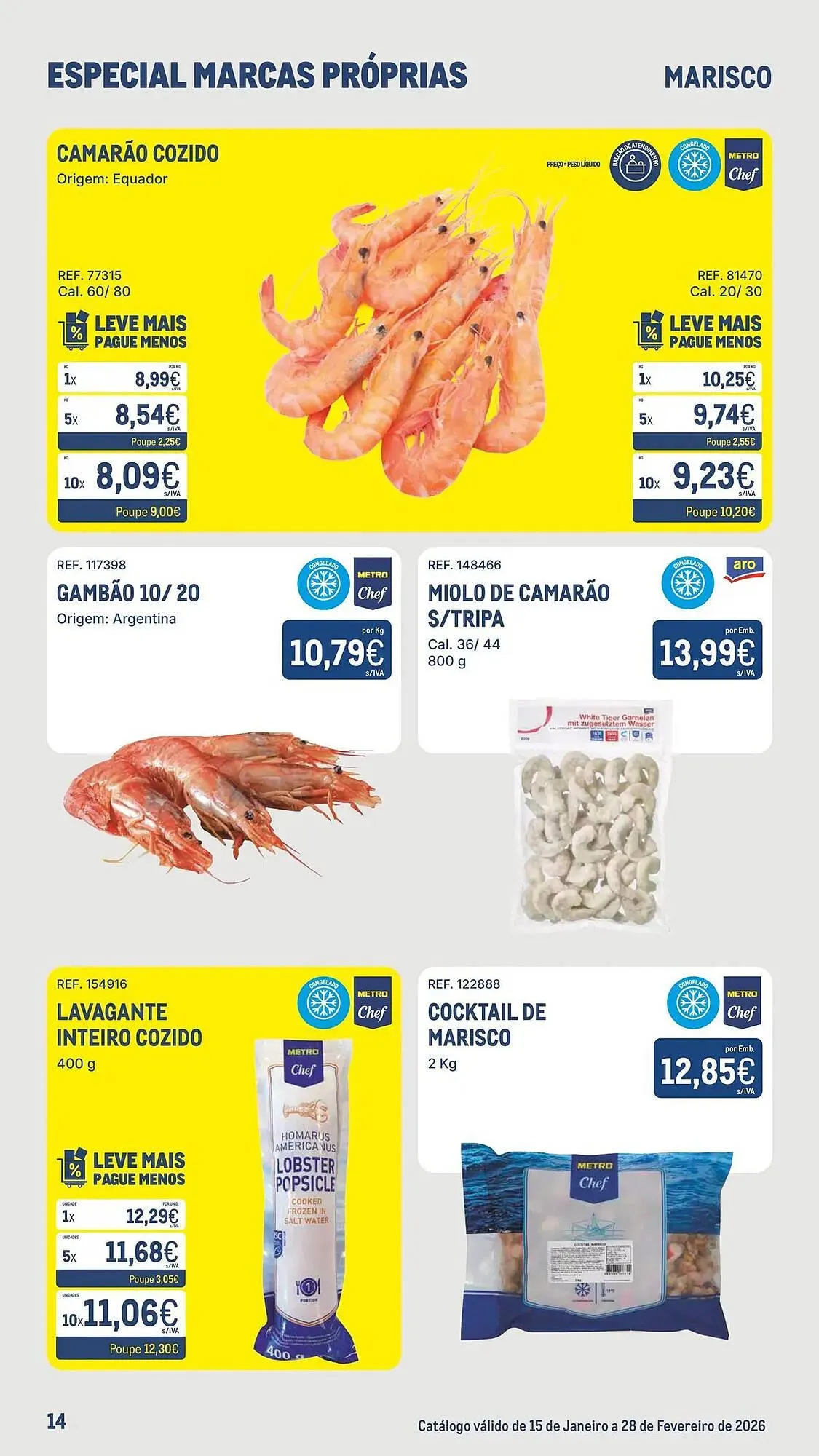 Folheto Catálogo Makro de 2 de fevereiro até 1 de março 2026 - Pagina 14