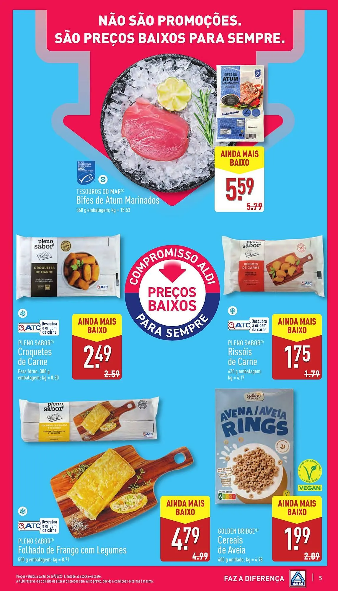 Folheto Folheto ALDI de 26 de março até 1 de abril 2025 - Pagina 5