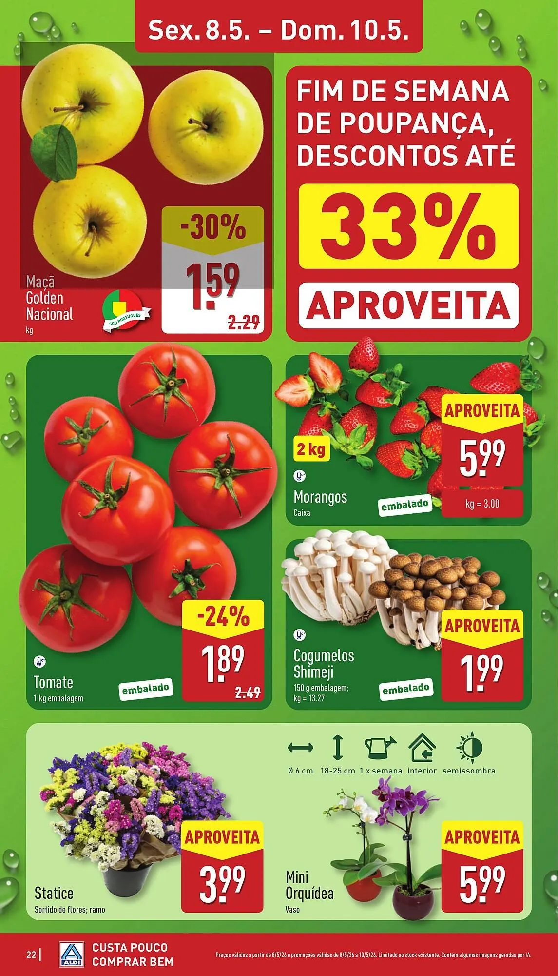 Folheto Folheto ALDI de 4 de maio até 10 de maio 2026 - Pagina 22