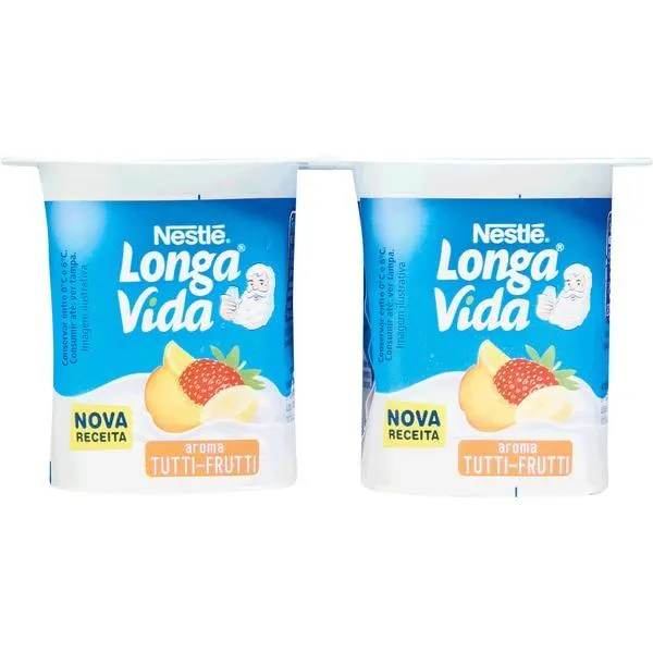 Iogurte com Aroma a Tutti-Frutti Pack 4