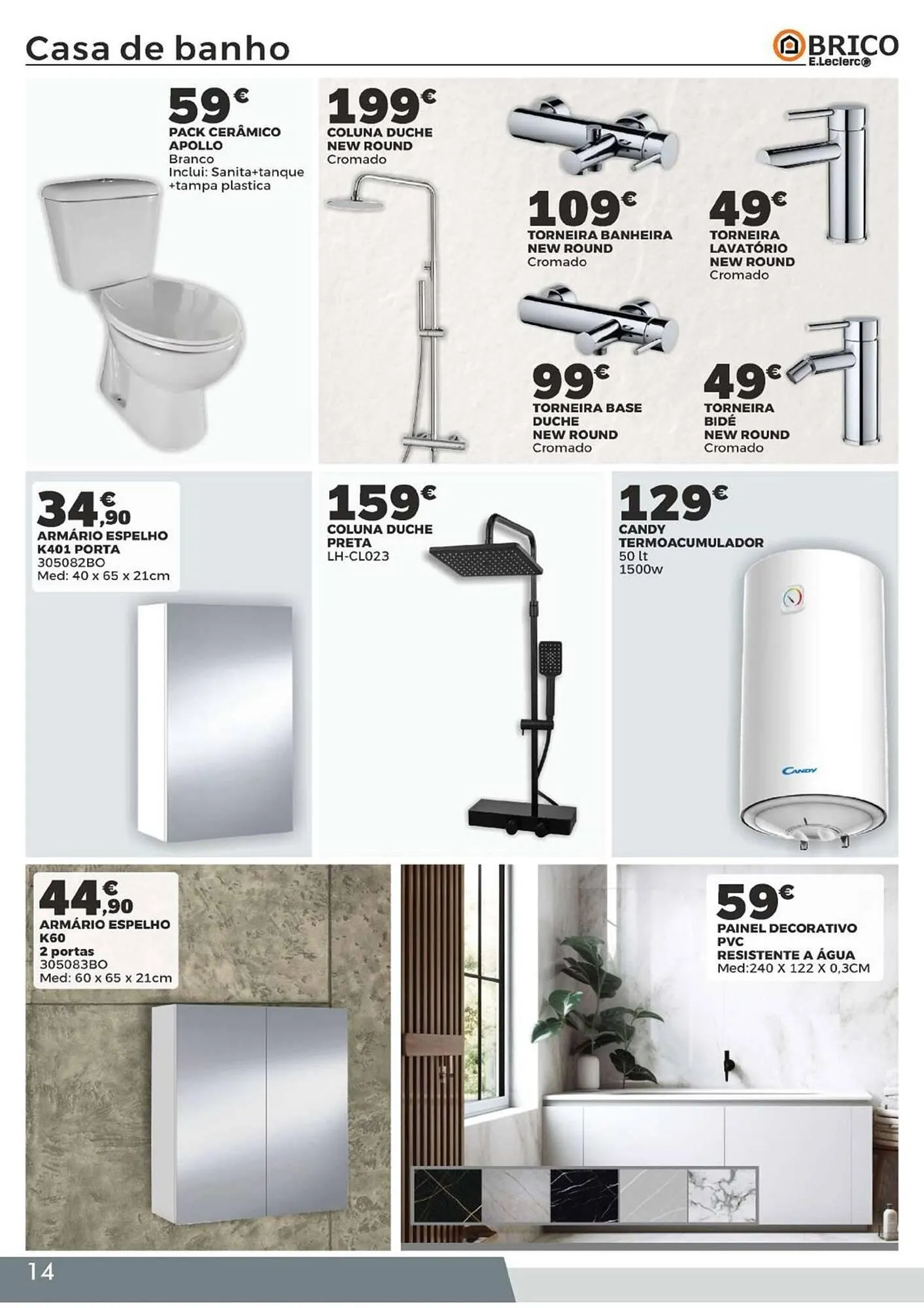 Folheto Folheto E.Leclerc de 31 de março até 20 de abril 2025 - Pagina 14