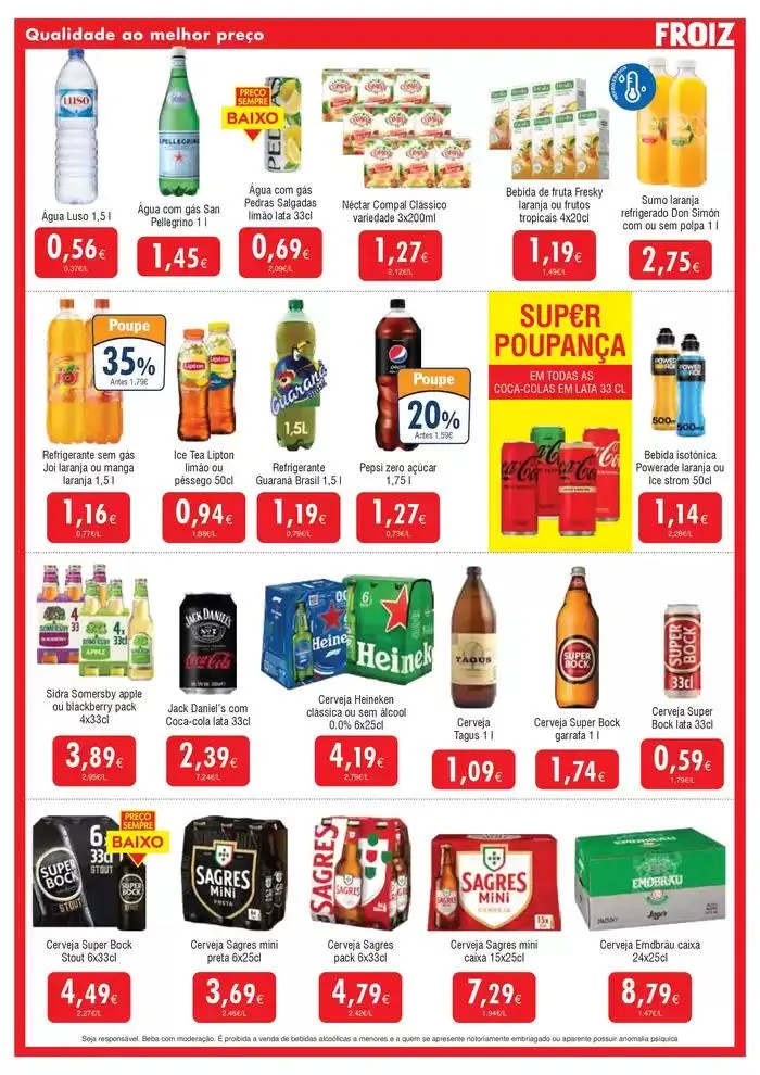 Folheto Super FROIZ de 6 de janeiro até 22 de janeiro 2025 - Pagina 16