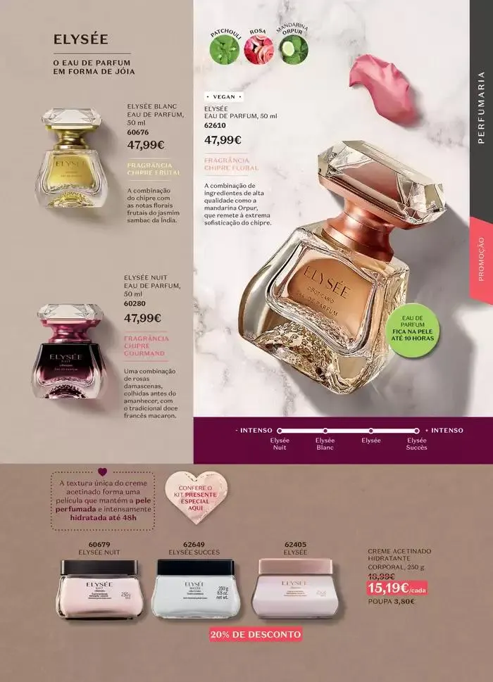 Folheto Novo Eau De Parfum de 29 de janeiro até 25 de fevereiro 2025 - Pagina 41