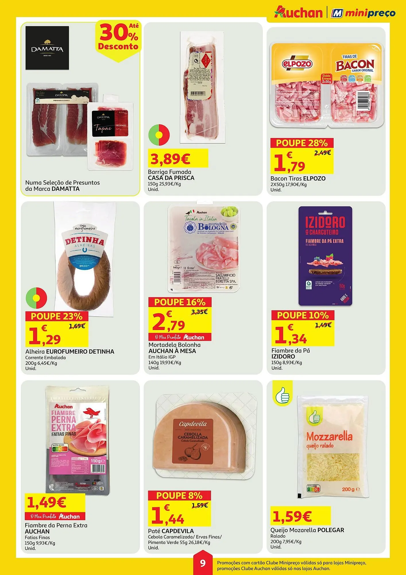 Folheto Folheto Auchan de 27 de março até 2 de abril 2025 - Pagina 9