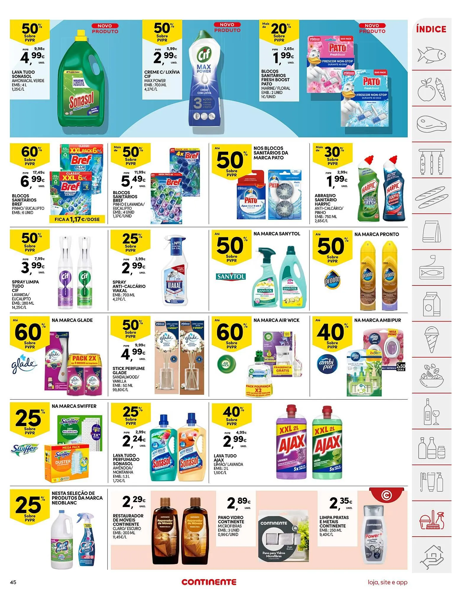 Folheto Folheto Continente de 21 de abril até 27 de abril 2026 - Pagina 45