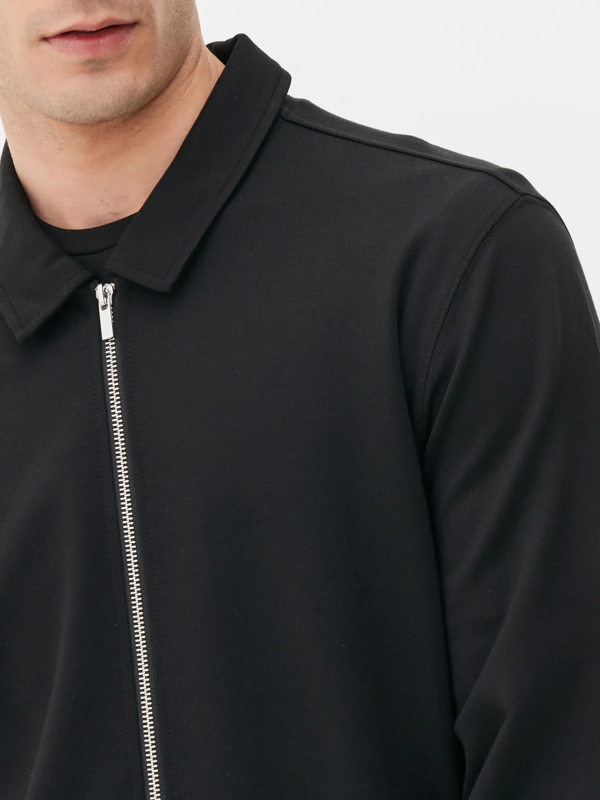 Casaco camiseiro fecho correr Kem