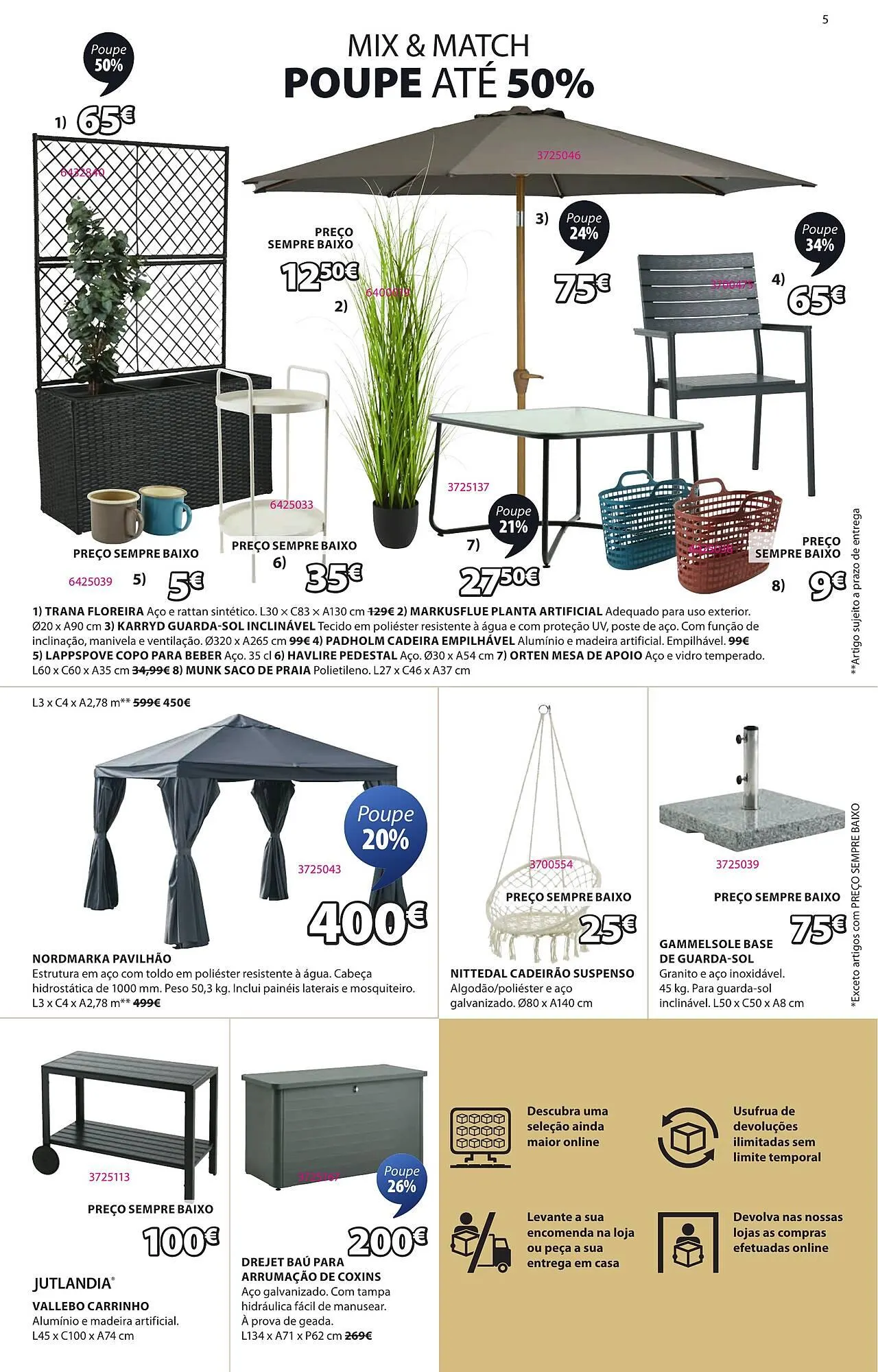 Folheto Folheto JYSK de 1 de maio até 11 de junho 2025 - Pagina 5