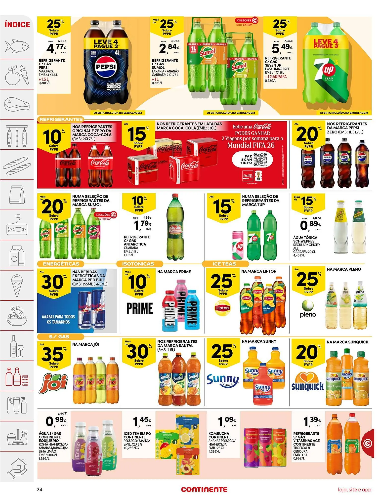 Folheto Folheto Continente de 27 de janeiro até 2 de fevereiro 2026 - Pagina 34