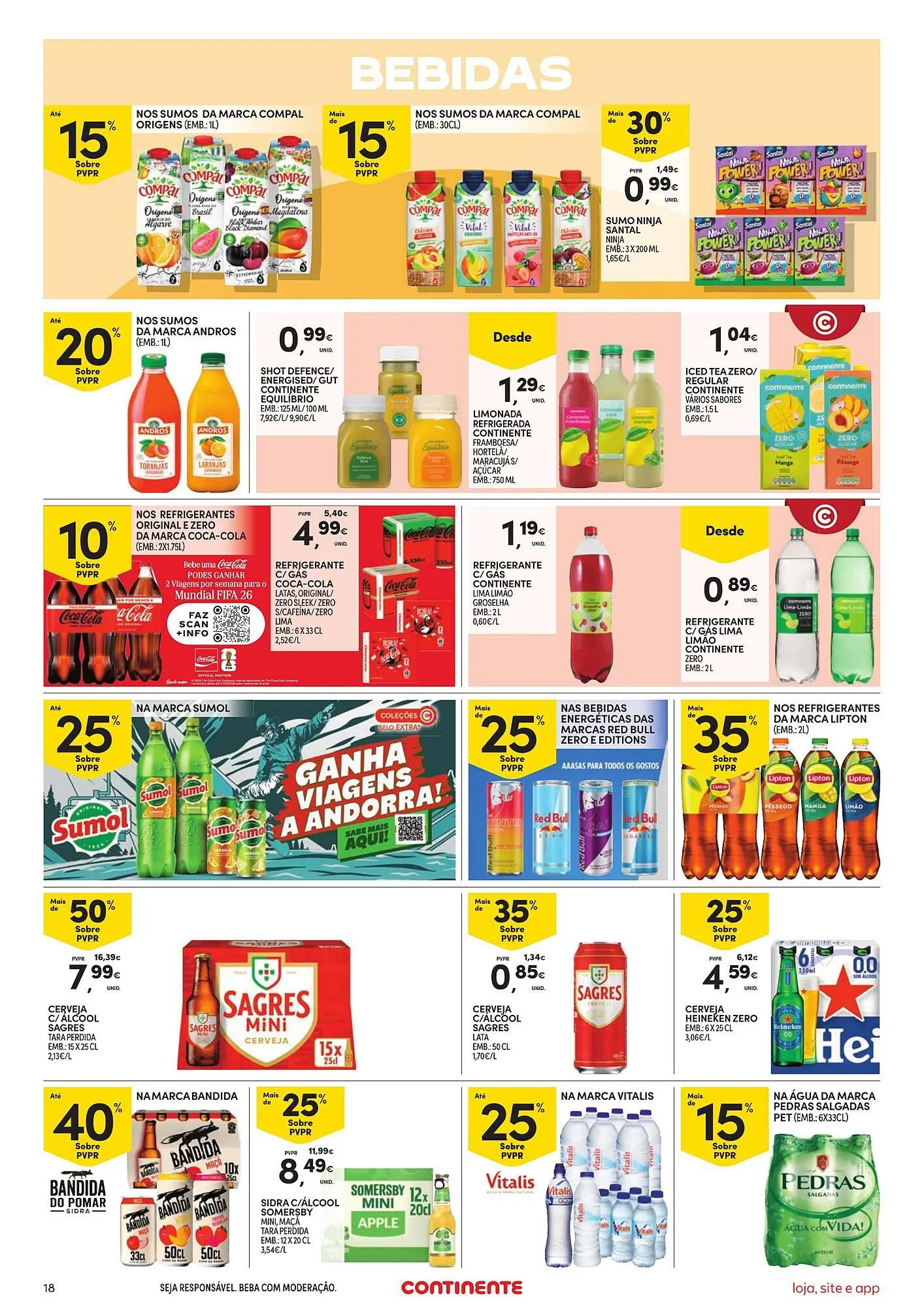 Folheto Folheto Continente Bom dia de 17 de fevereiro até 23 de fevereiro 2026 - Pagina 18