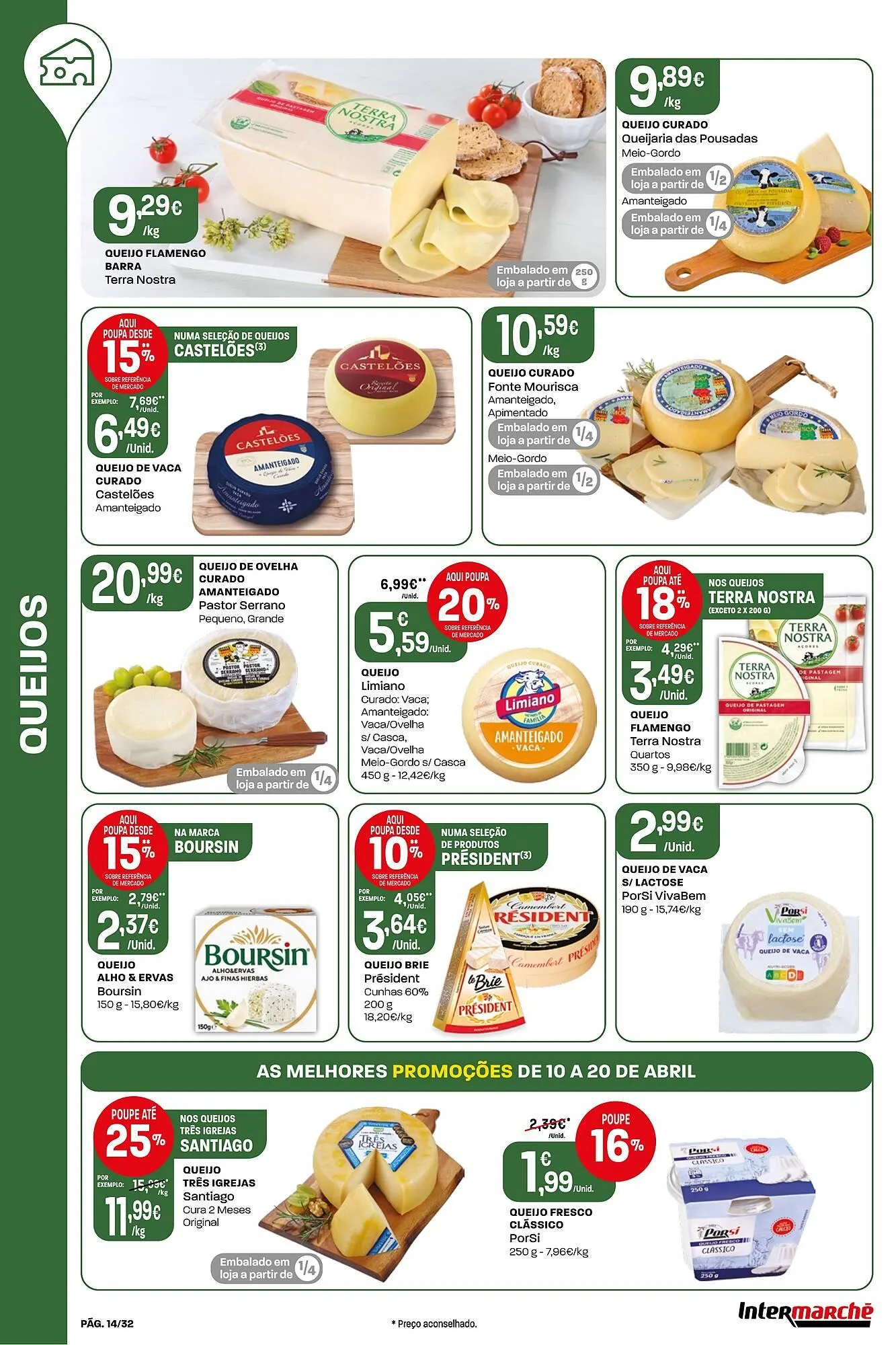 Folheto Folheto Intermarché de 10 de abril até 20 de abril 2025 - Pagina 14