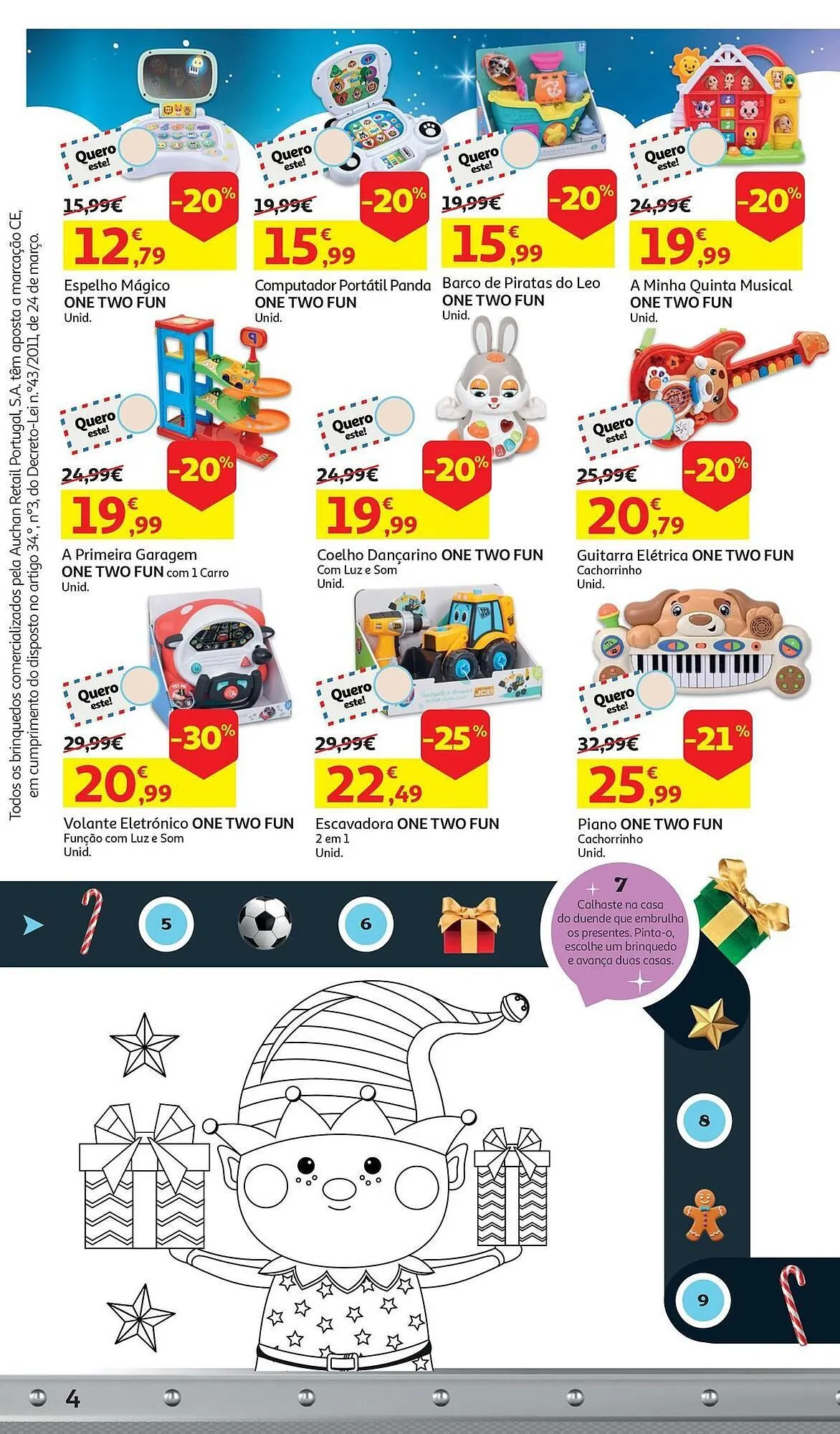 Folheto Folheto Auchan de 5 de novembro até 9 de dezembro 2025 - Pagina 4