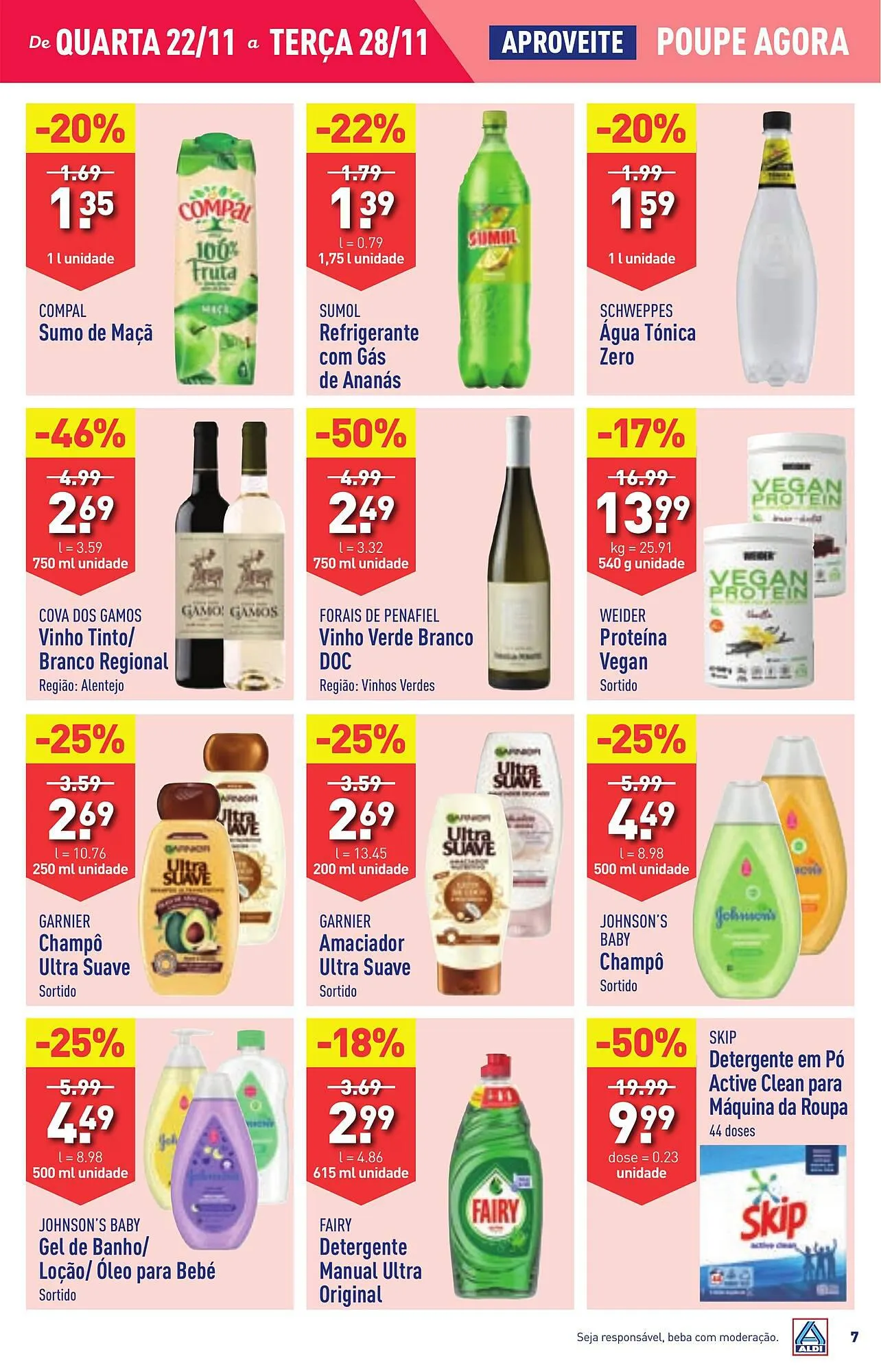 Folheto Folheto ALDI de 22 de novembro até 28 de novembro 2023 - Pagina 7