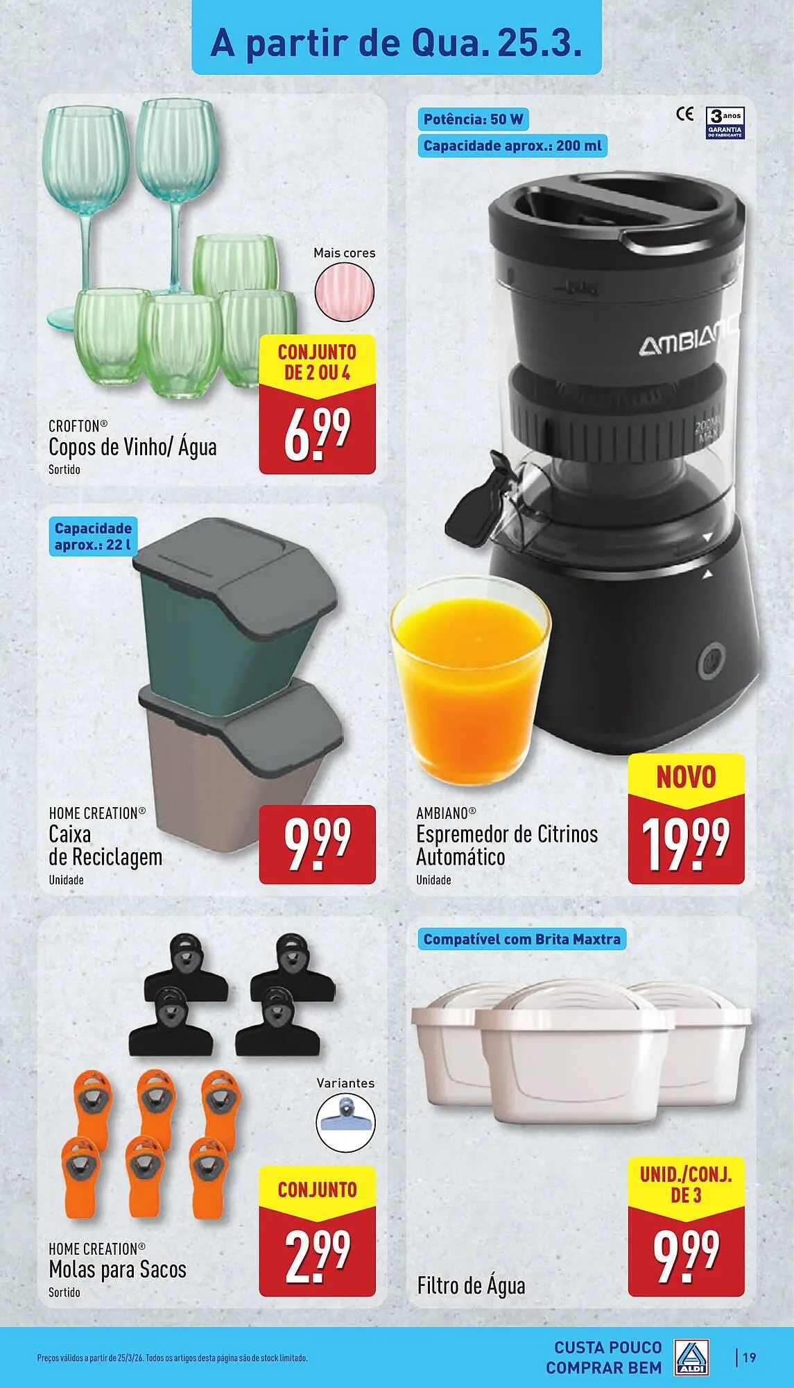 Folheto Folheto ALDI de 23 de março até 29 de março 2026 - Pagina 19