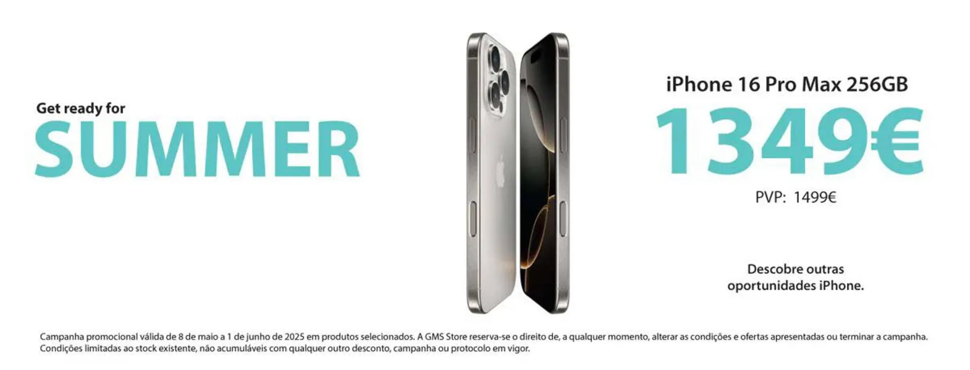 Folheto Folheto GMS Store de 8 de maio até 1 de junho 2025 - Pagina 1