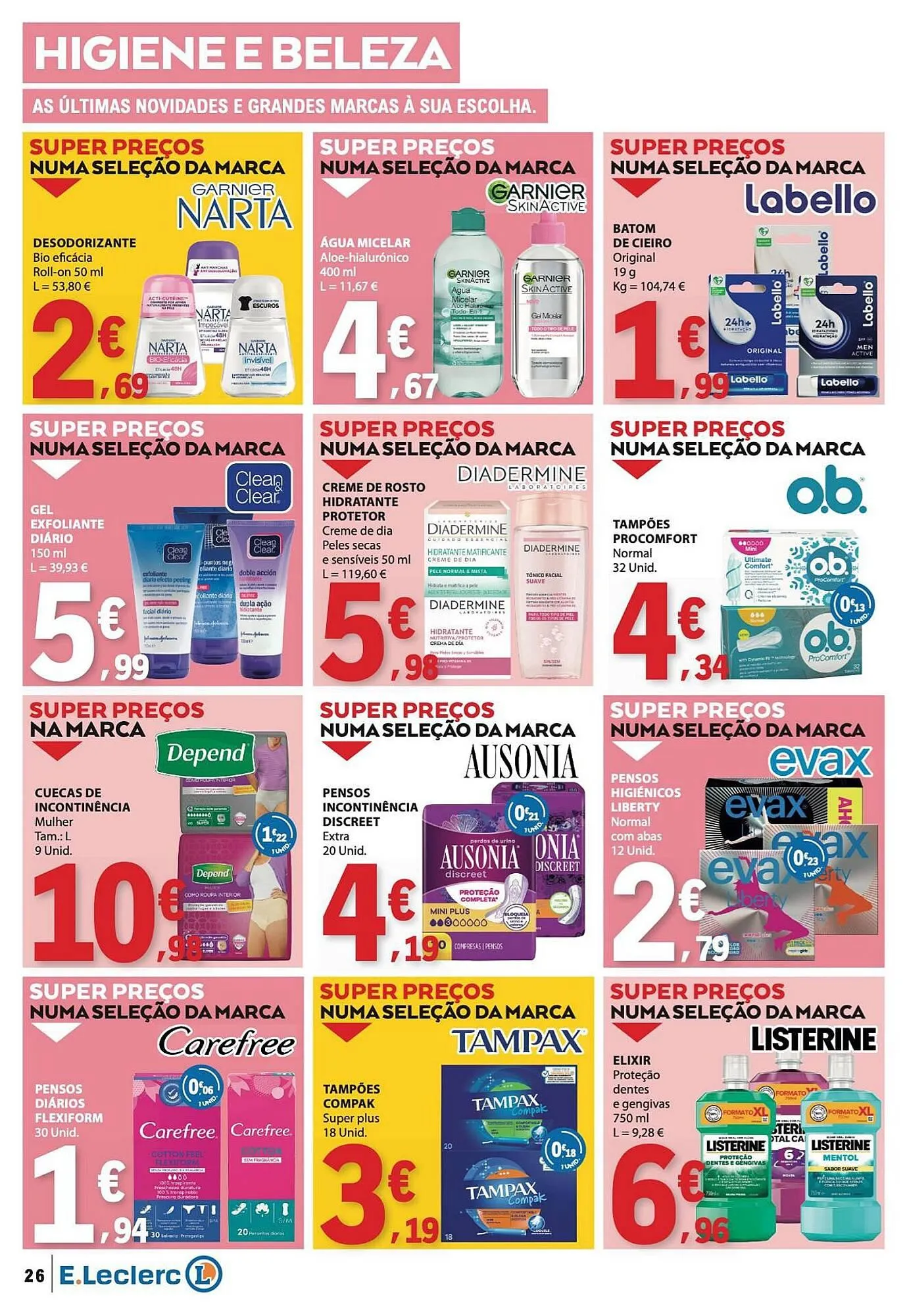 Folheto Folheto E.Leclerc de 16 de abril até 22 de abril 2026 - Pagina 26