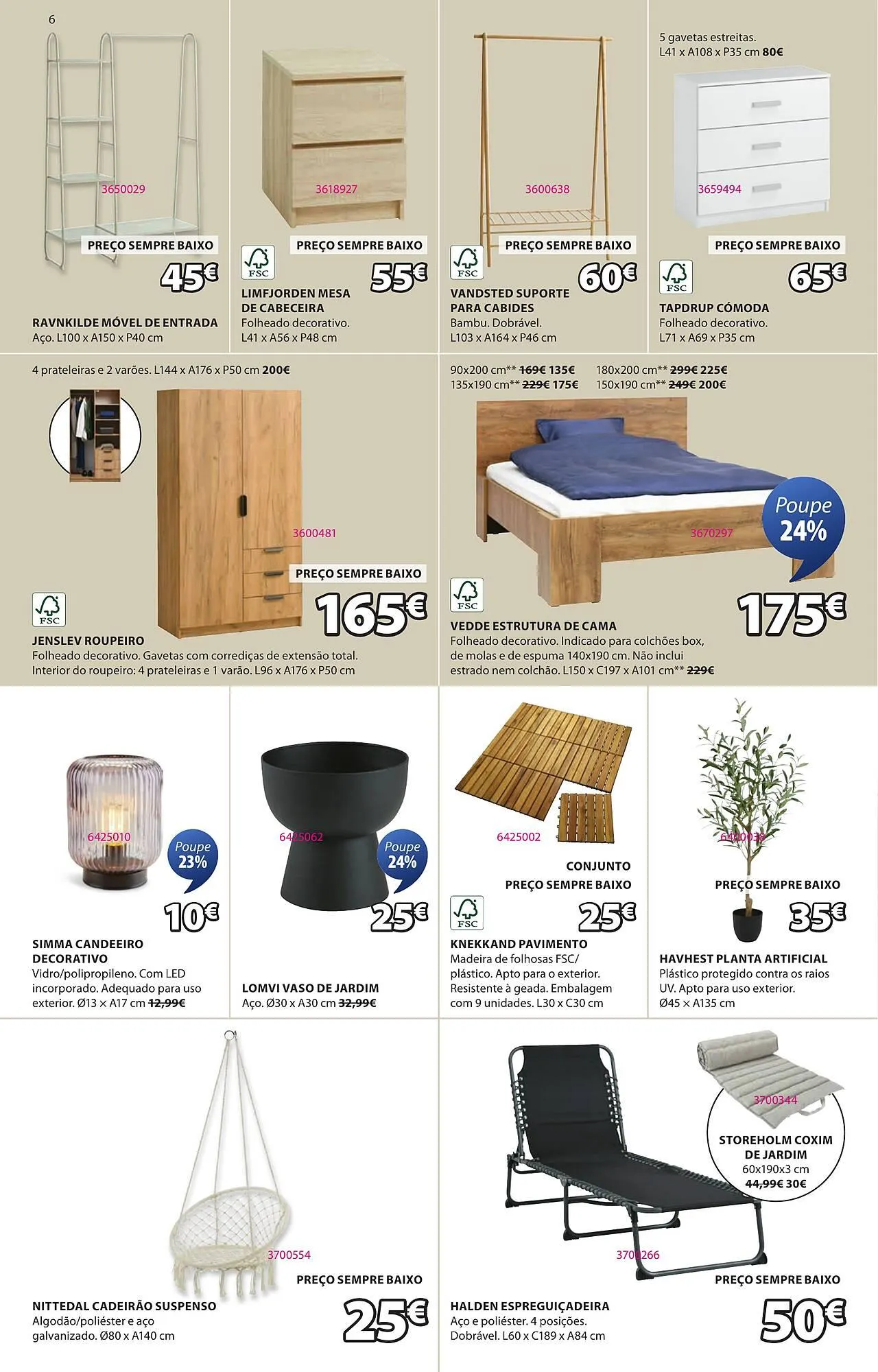 Folheto Folheto JYSK de 27 de fevereiro até 26 de março 2025 - Pagina 6