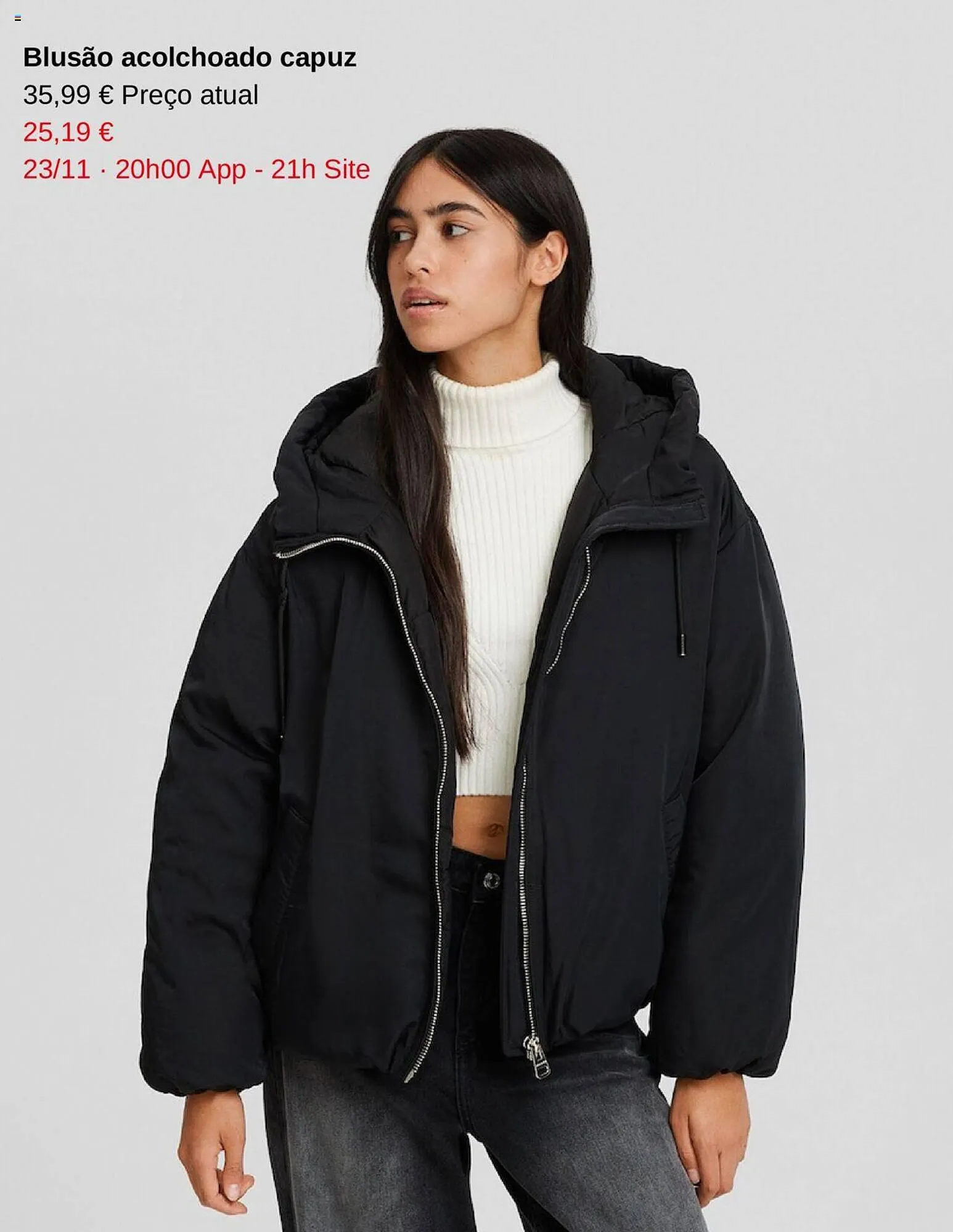 Folheto Folheto Bershka de 23 de novembro até 27 de novembro 2023 - Pagina 2