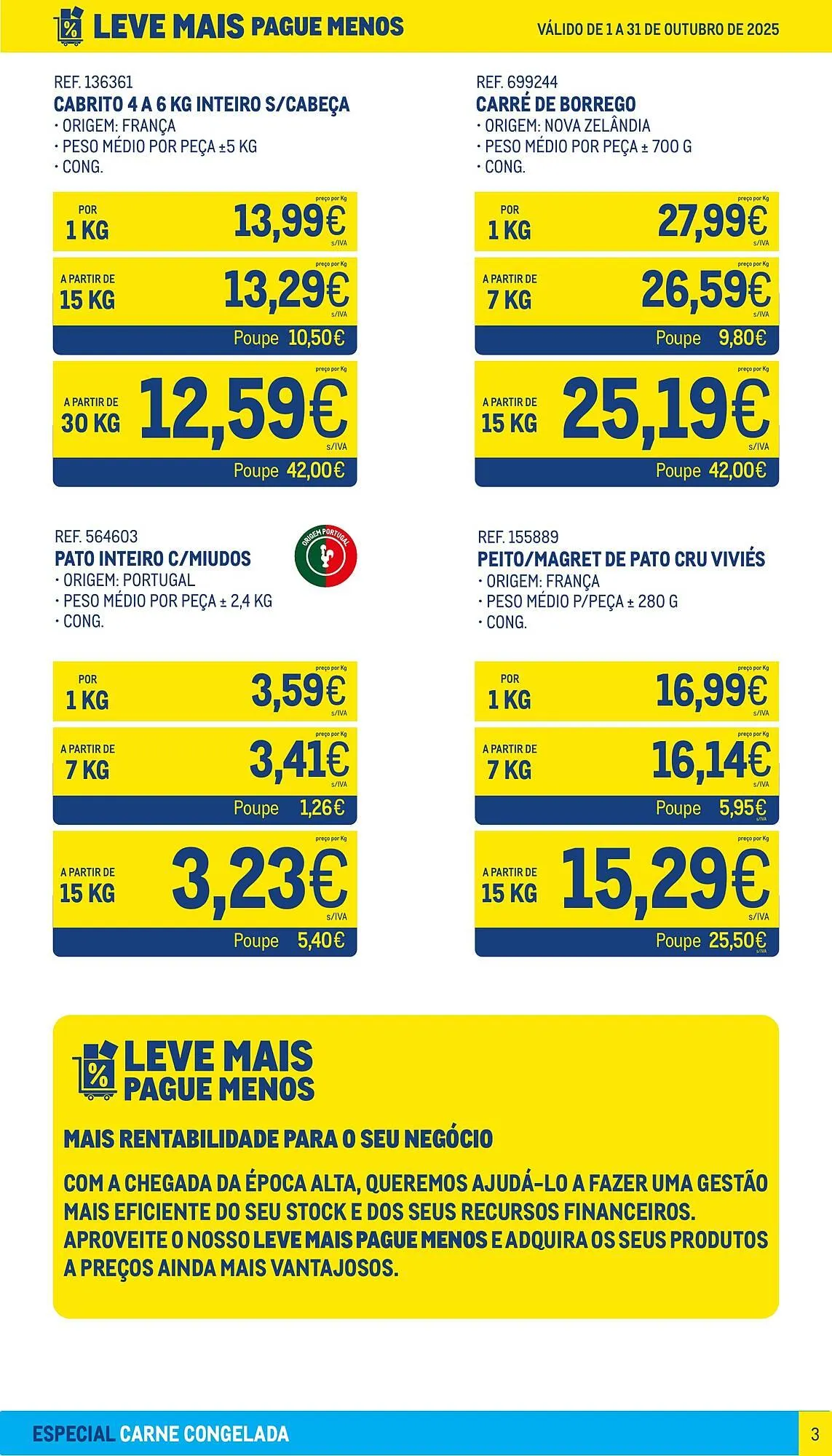 Folheto Catálogo Makro de 1 de outubro até 31 de outubro 2025 - Pagina 3