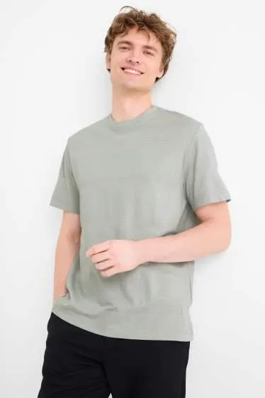 T-shirt - regular fit - textured