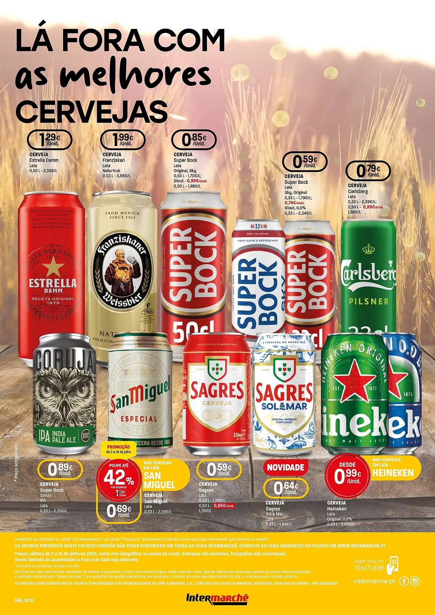 Folheto Folheto Intermarché de 3 de julho até 16 de julho 2025 - Pagina 12
