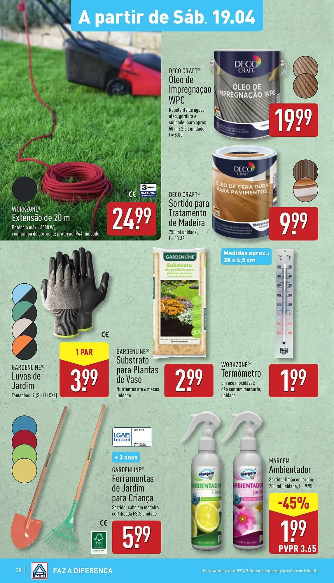 Folheto Folheto ALDI de 16 de abril até 22 de abril 2025 - Pagina 28