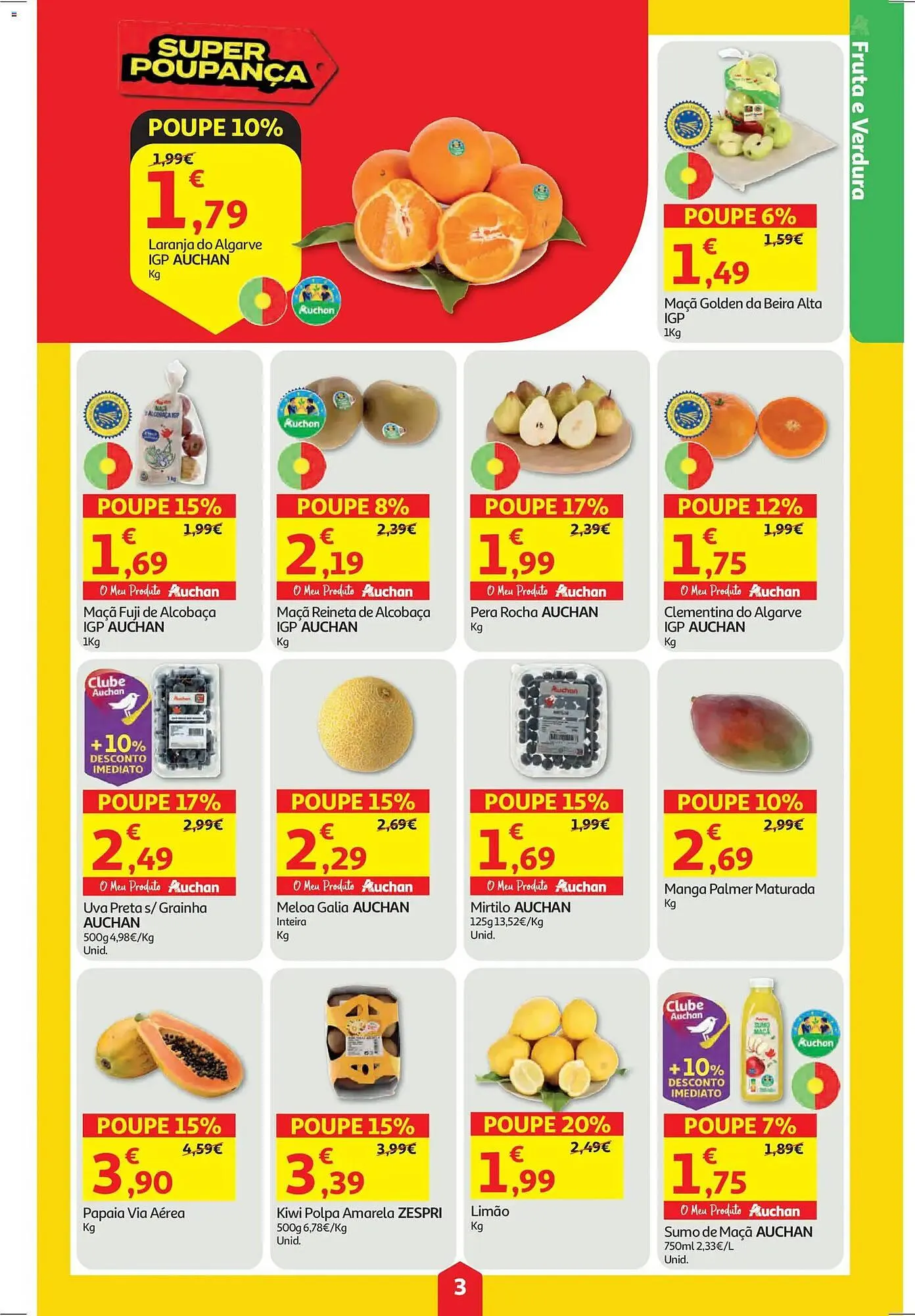 Folheto Folheto Auchan de 15 de janeiro até 22 de janeiro 2026 - Pagina 3