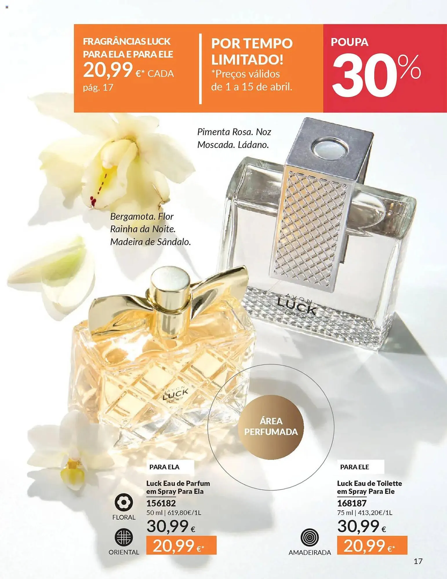 Folheto Catálogo Avon de 1 de abril até 1 de maio 2026 - Pagina 17