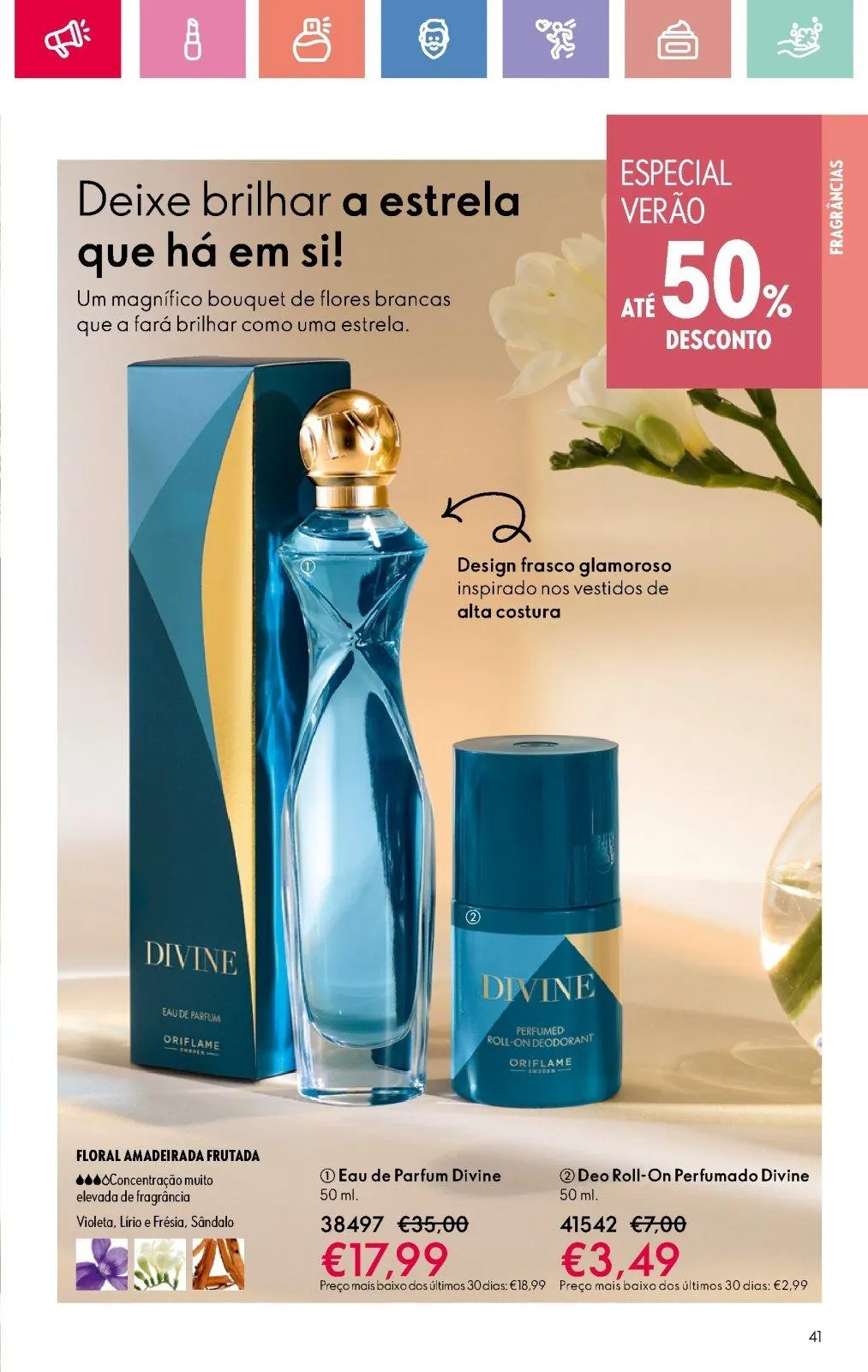 Folheto Folheto de Oriflame até 05.07.2025 de 18 de junho até 5 de julho 2025 - Pagina 41