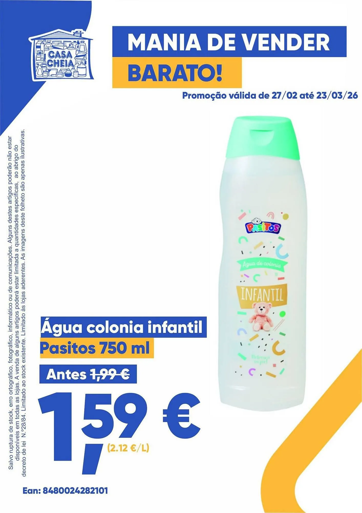 Folheto Folheto Casa Cheia de 27 de fevereiro até 23 de março 2026 - Pagina 1