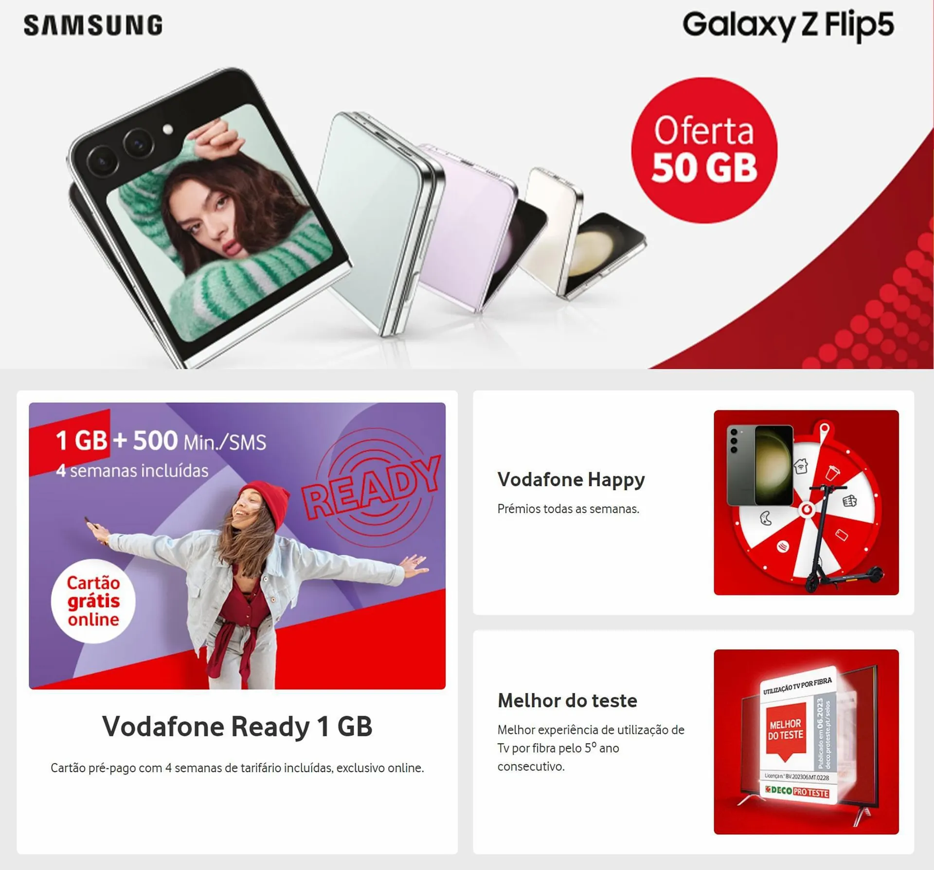 Folheto Folheto Vodafone de 15 de agosto até 18 de setembro 2023 - Pagina 2