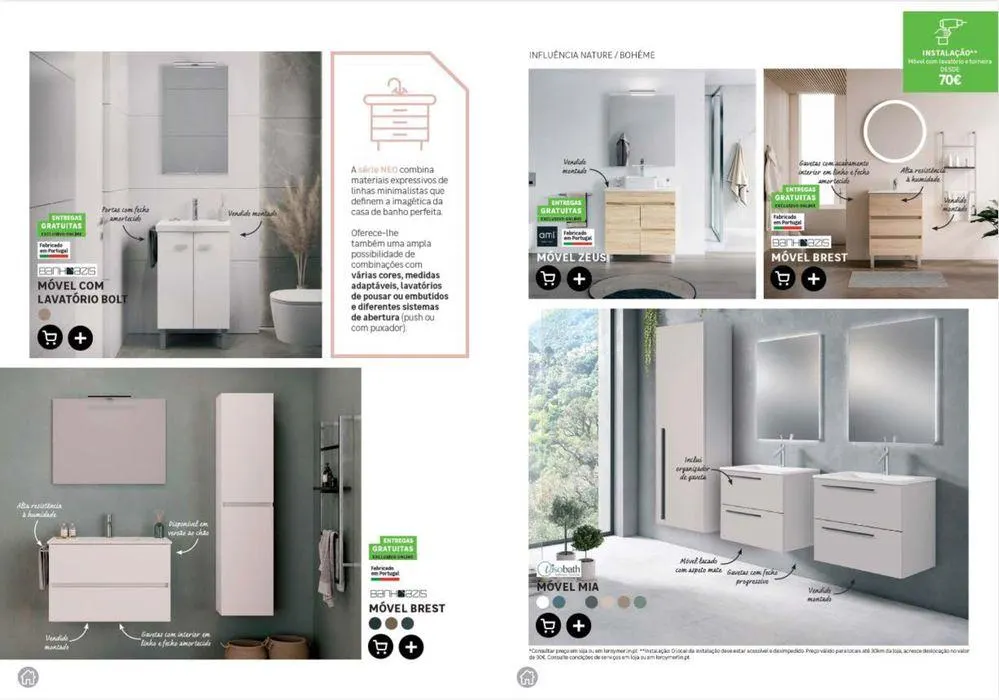 Folheto Catálogo de Cozinha e Casa de Banho de 8 de julho até 4 de setembro 2024 - Pagina 12