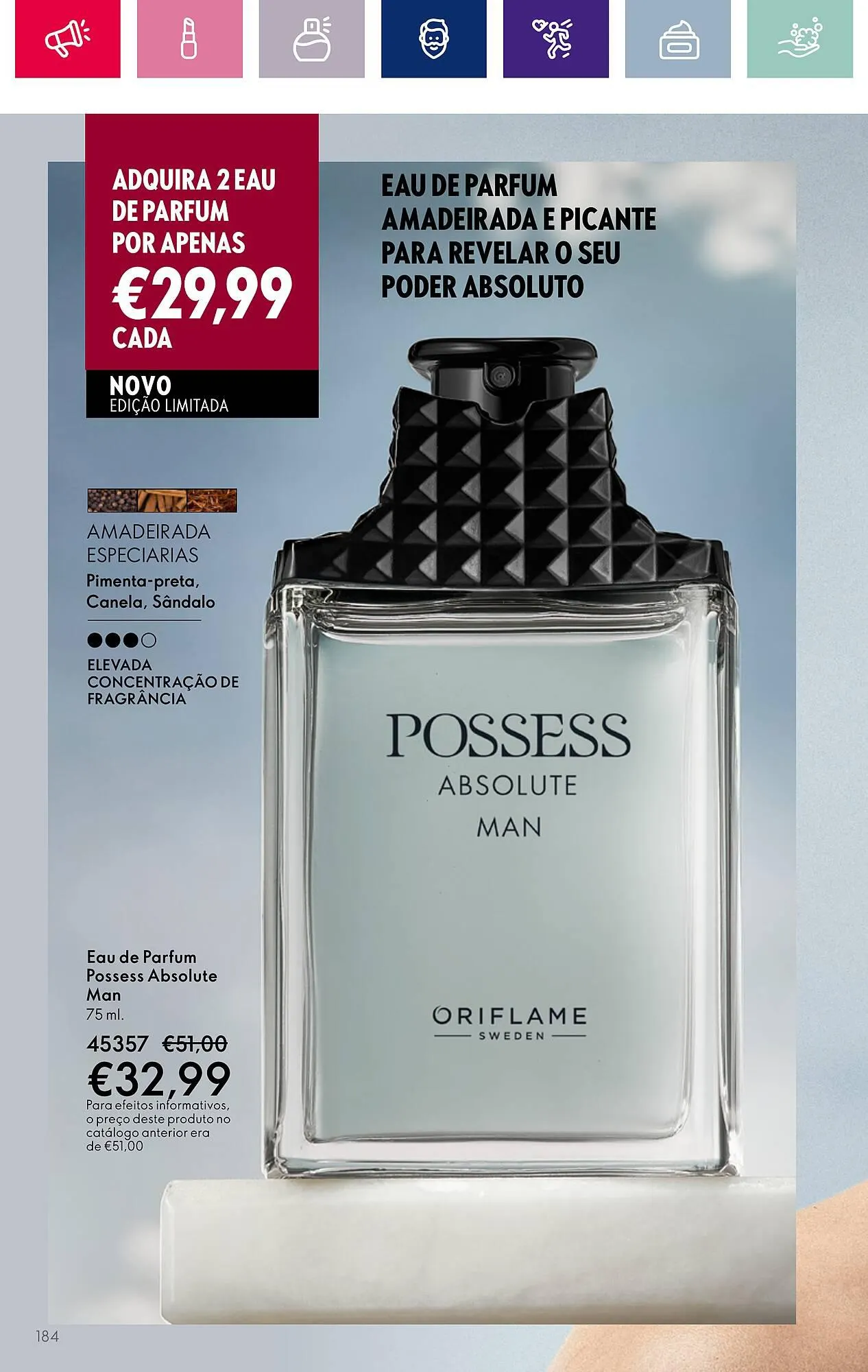 Folheto Folheto Oriflame de 8 de novembro até 28 de novembro 2023 - Pagina 184