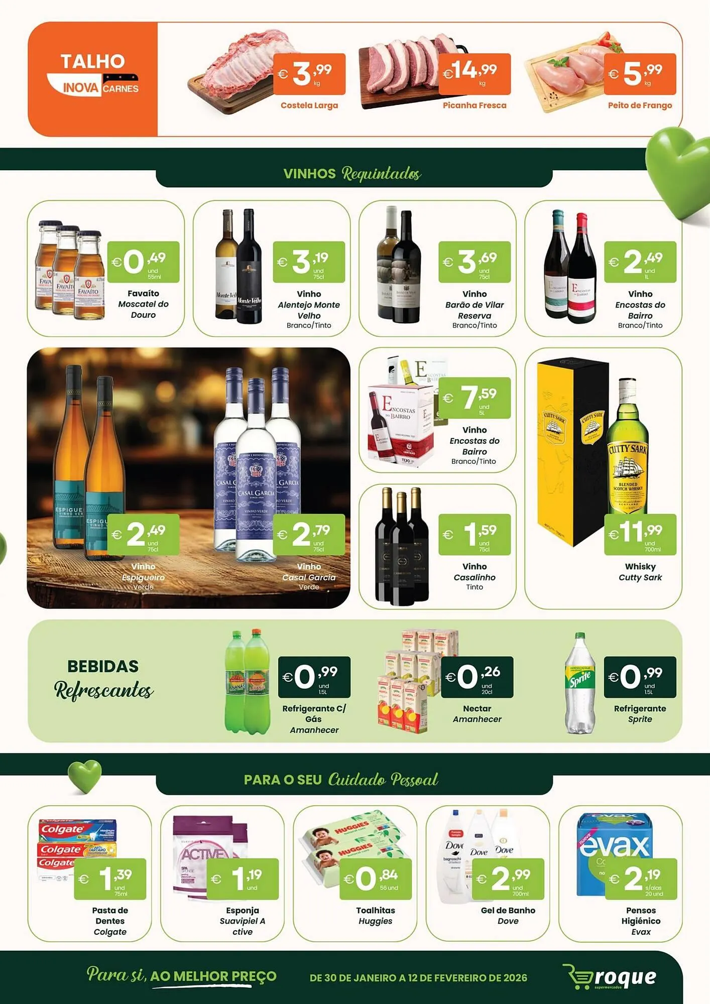 Folheto Folheto Roque Supermercados de 30 de janeiro até 12 de fevereiro 2026 - Pagina 3