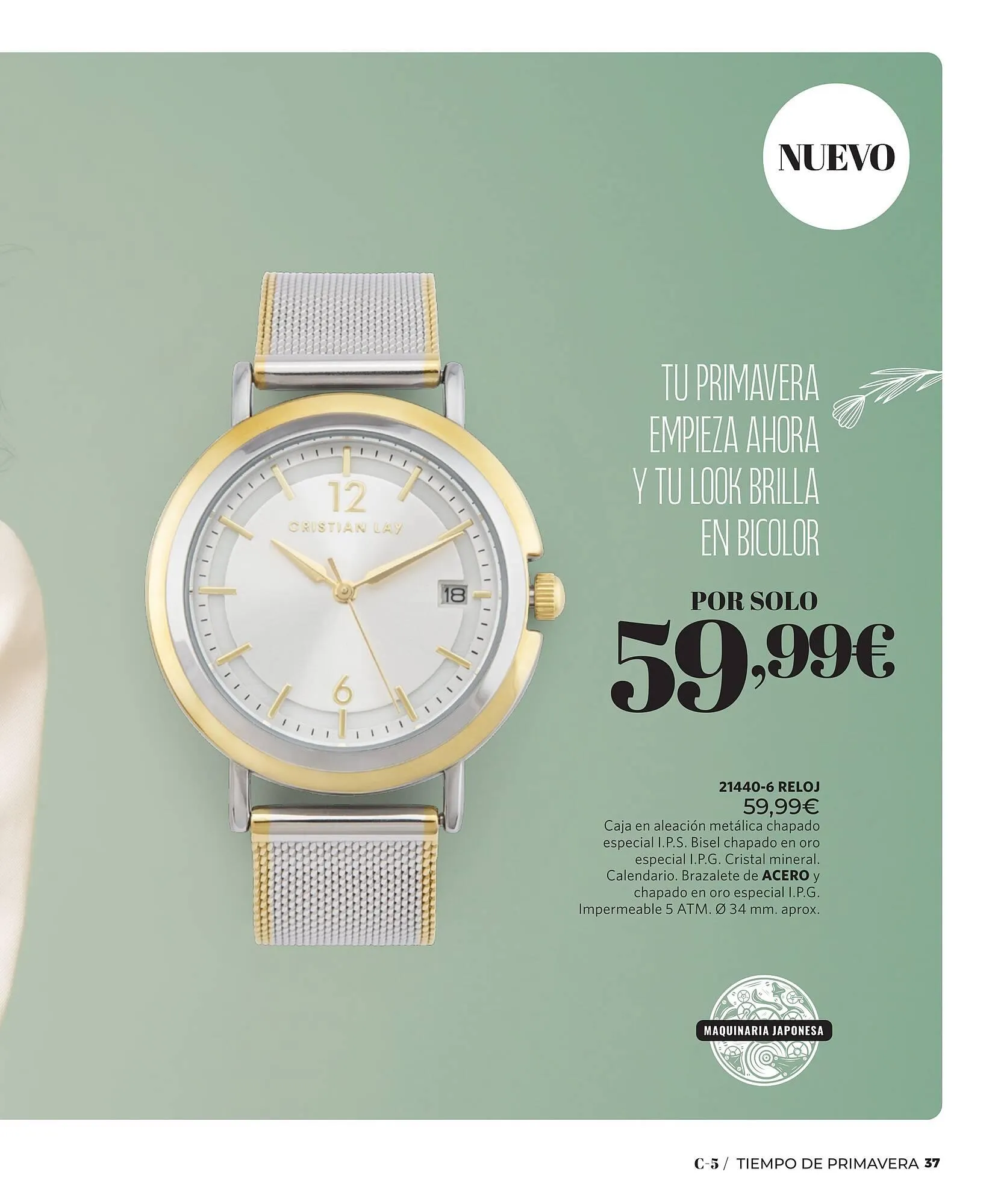 Folheto Catálogo Cristian Lay de 25 de março até 12 de abril 2026 - Pagina 37