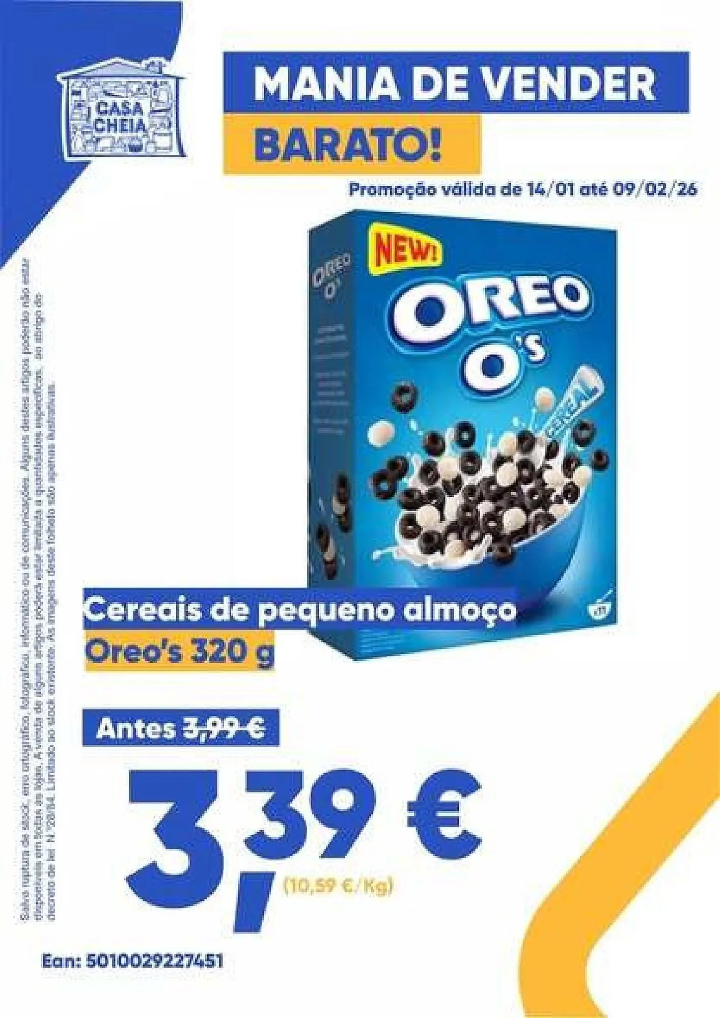 Folheto Folheto Casa Cheia de 14 de janeiro até 9 de fevereiro 2026 - Pagina 1