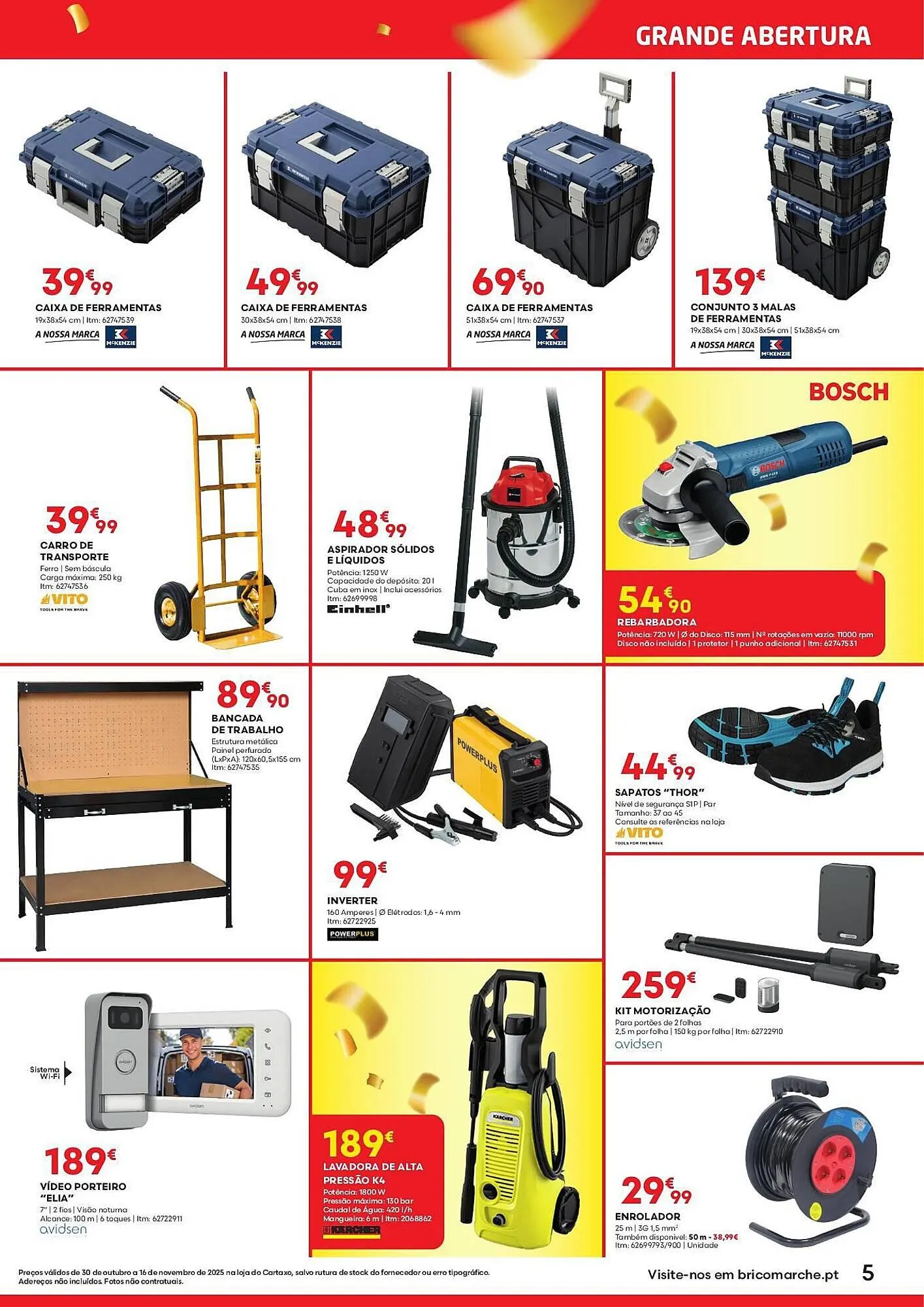 Folheto Folheto Bricomarché de 30 de outubro até 16 de novembro 2025 - Pagina 5