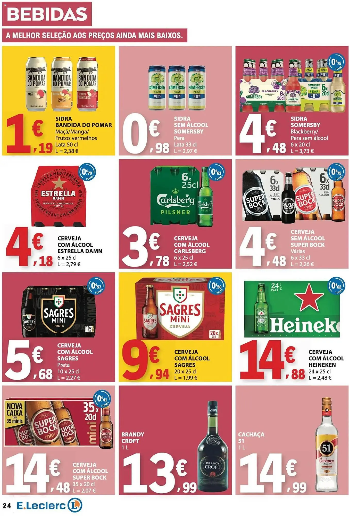 Folheto Folheto E.Leclerc de 26 de março até 7 de abril 2026 - Pagina 24