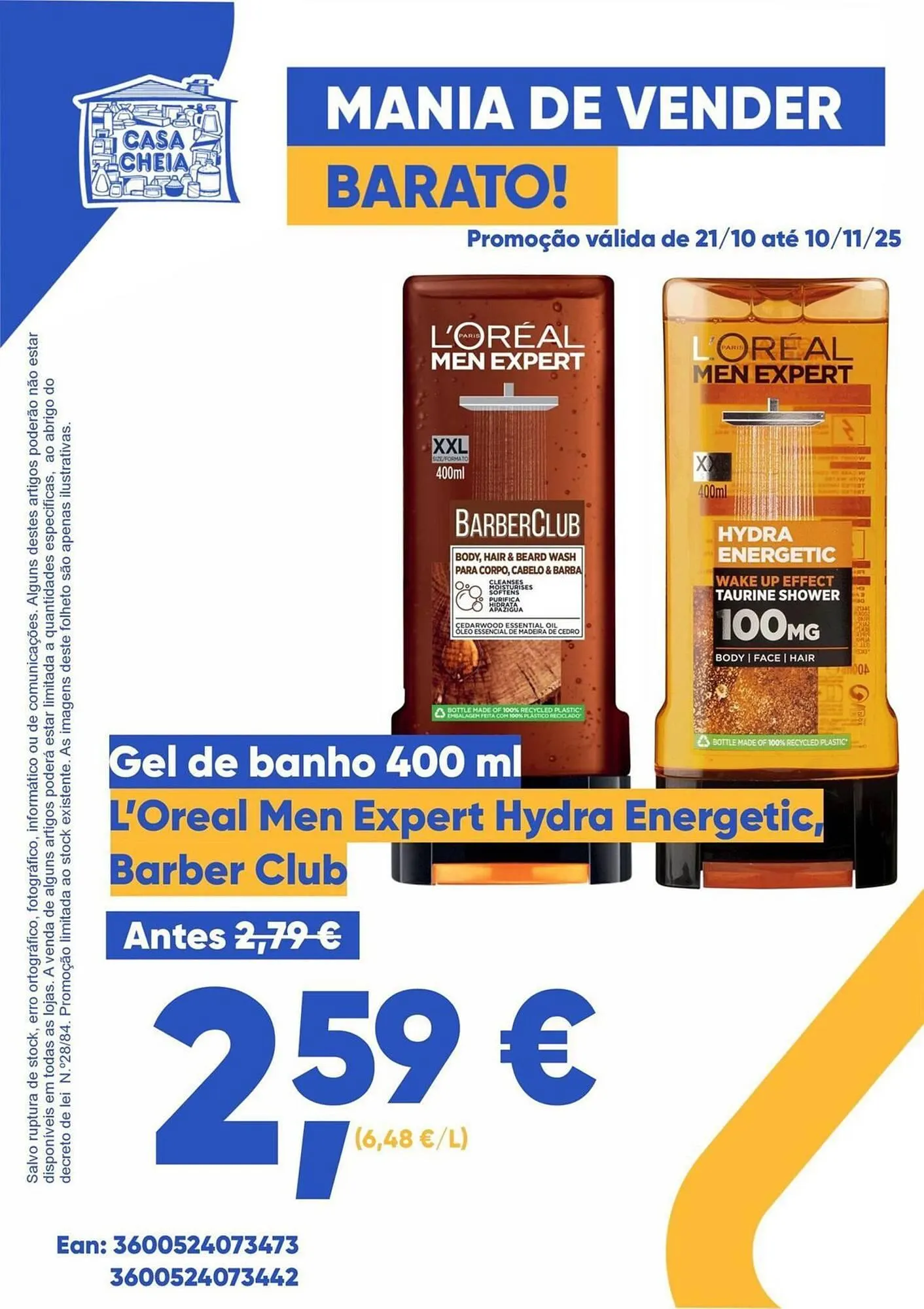 Folheto Folheto Casa Cheia de 23 de outubro até 10 de novembro 2025 - Pagina 1