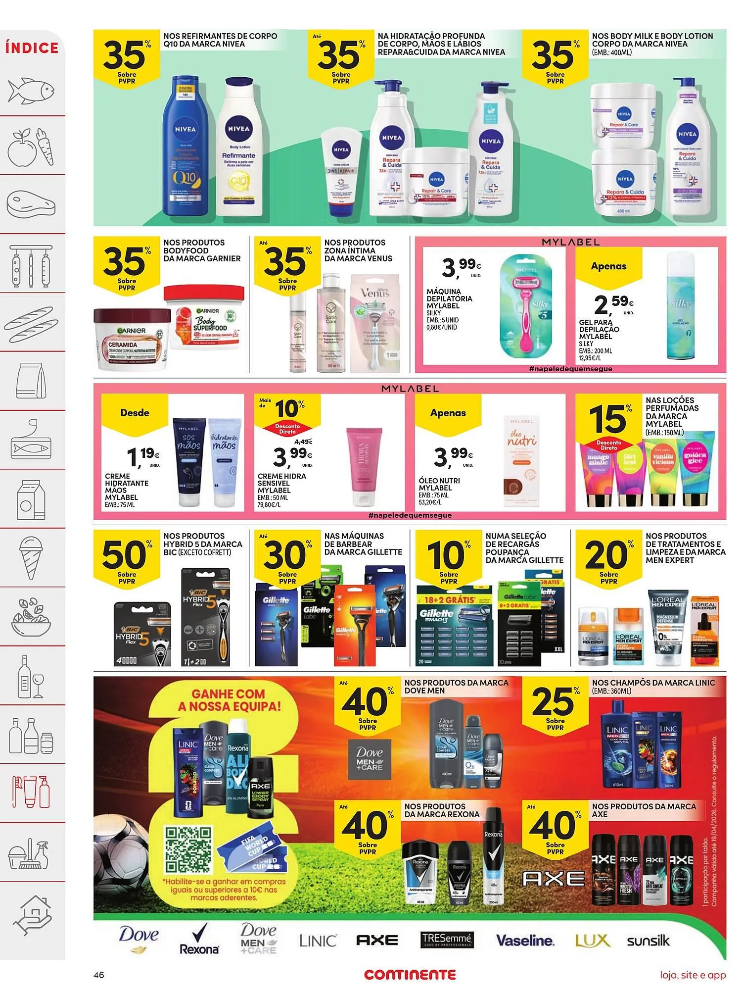 Folheto Folheto Continente de 3 de março até 9 de março 2026 - Pagina 46