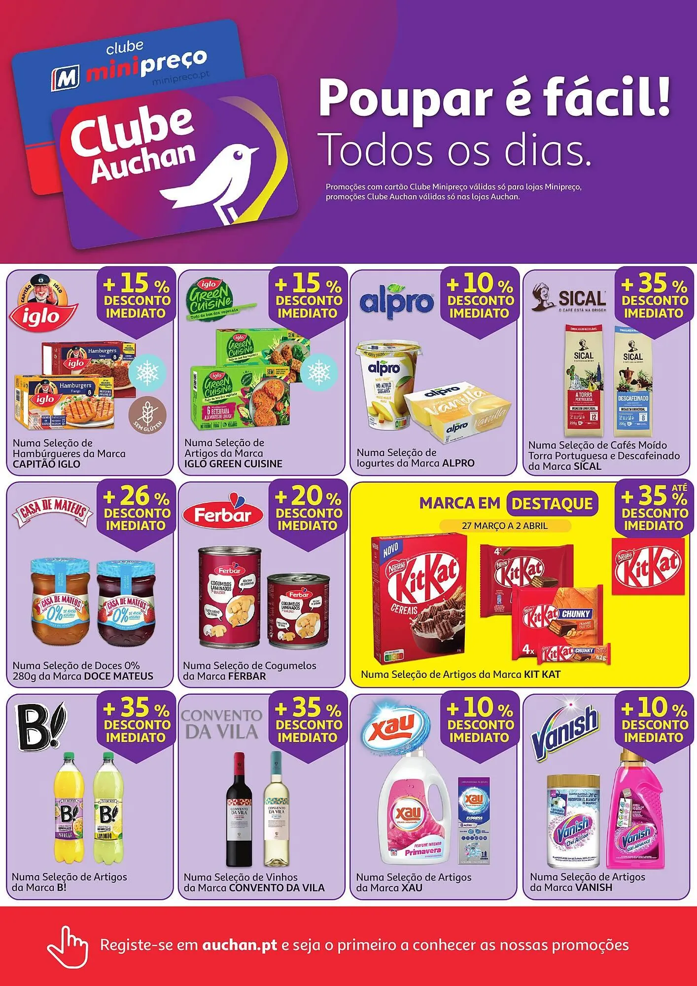 Folheto Folheto Auchan de 27 de março até 2 de abril 2025 - Pagina 24