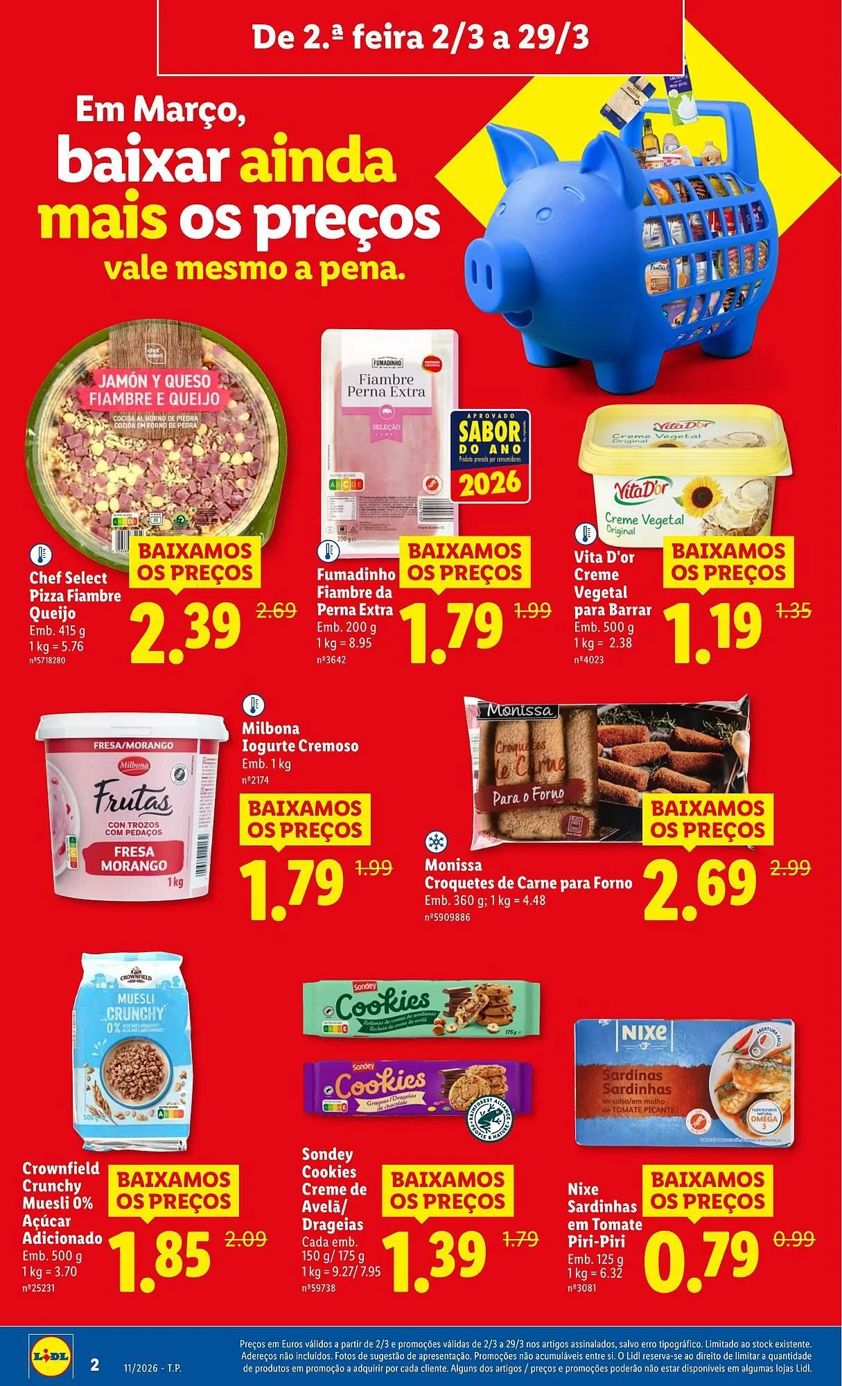 Folheto Folheto Lidl de 9 de março até 15 de março 2026 - Pagina 2