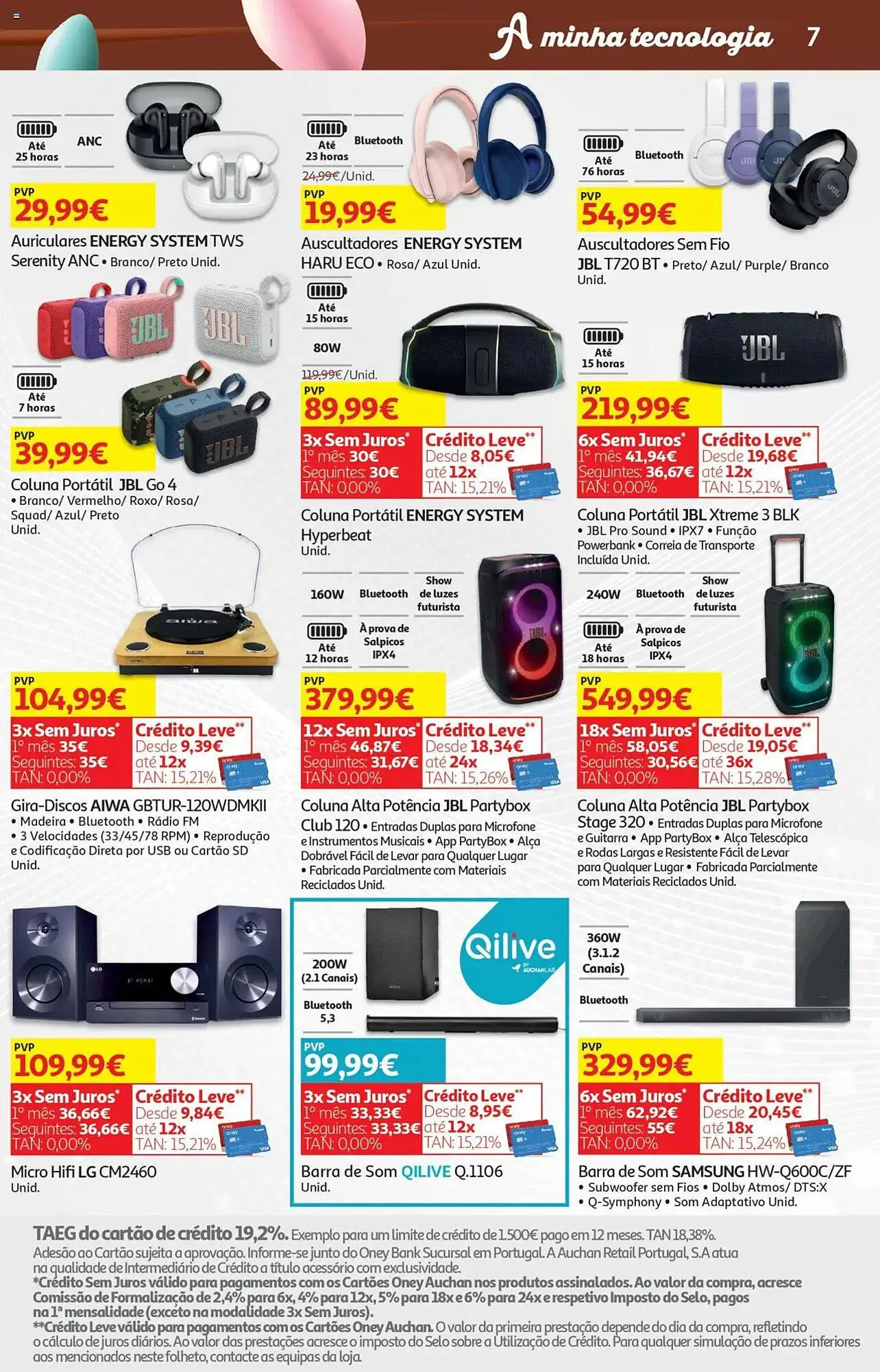 Folheto Folheto Auchan de 2 de abril até 20 de abril 2025 - Pagina 7