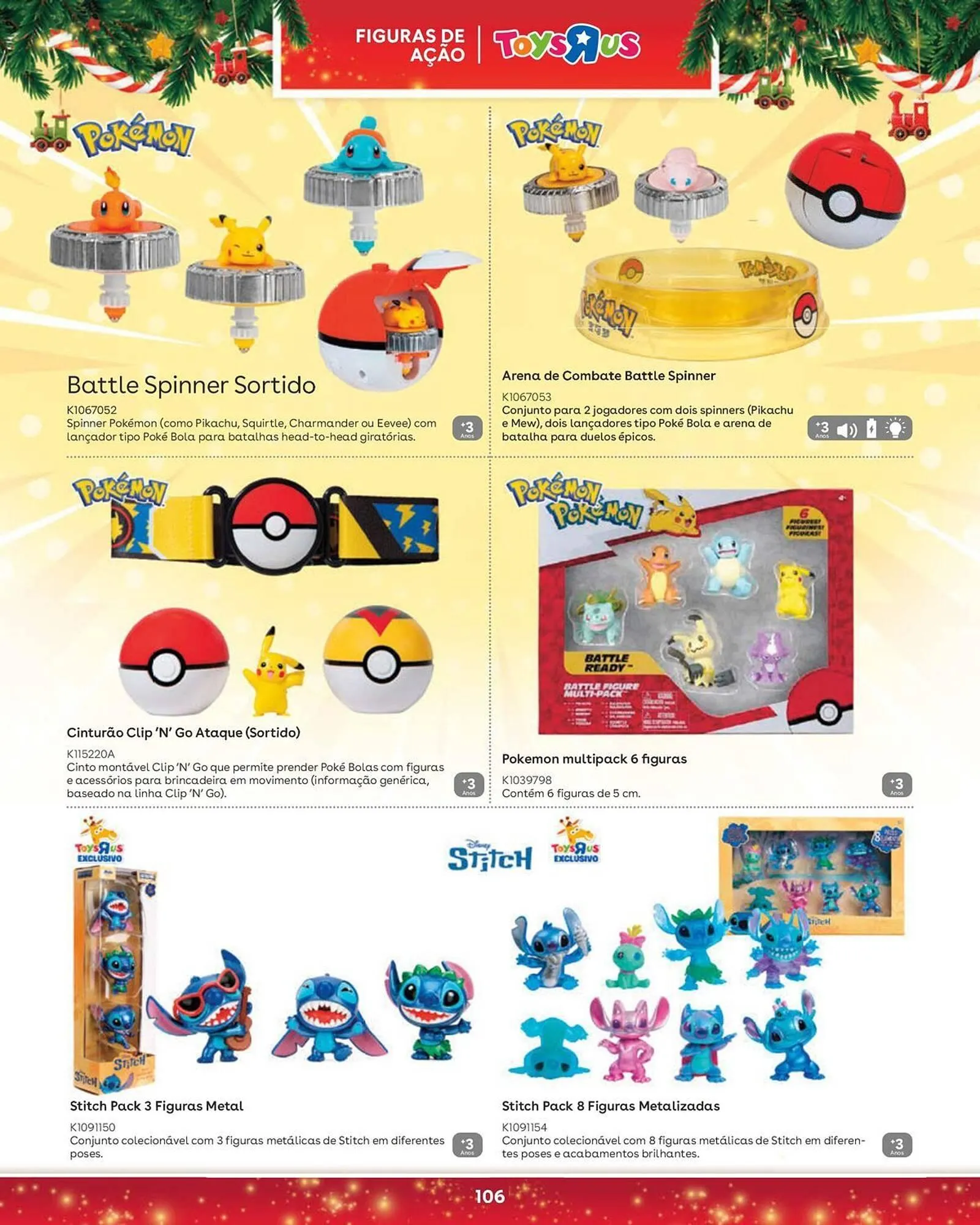 Folheto Catálogo Toys R Us de 5 de novembro até 5 de janeiro 2026 - Pagina 106