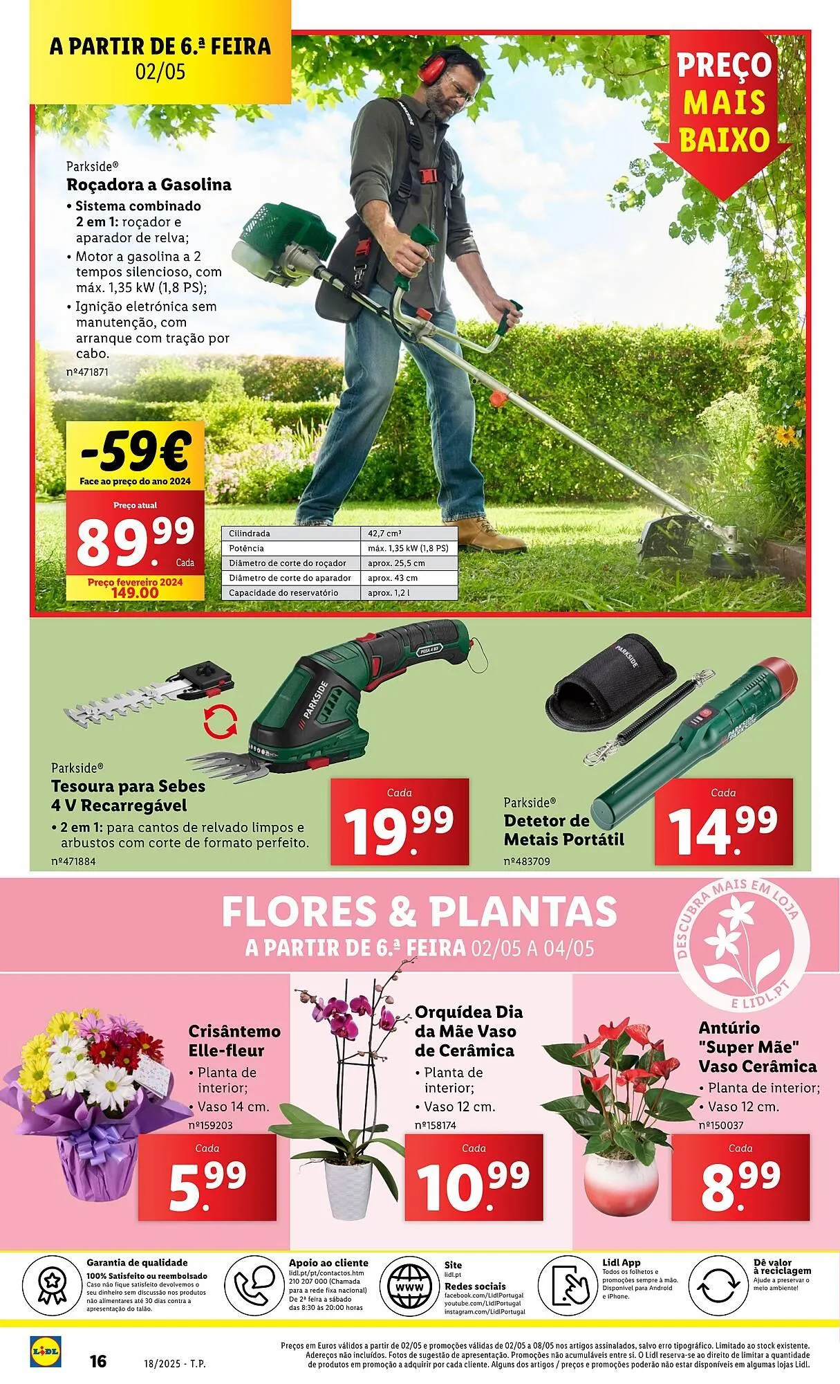 Folheto Folheto Lidl de 28 de abril até 4 de maio 2025 - Pagina 16