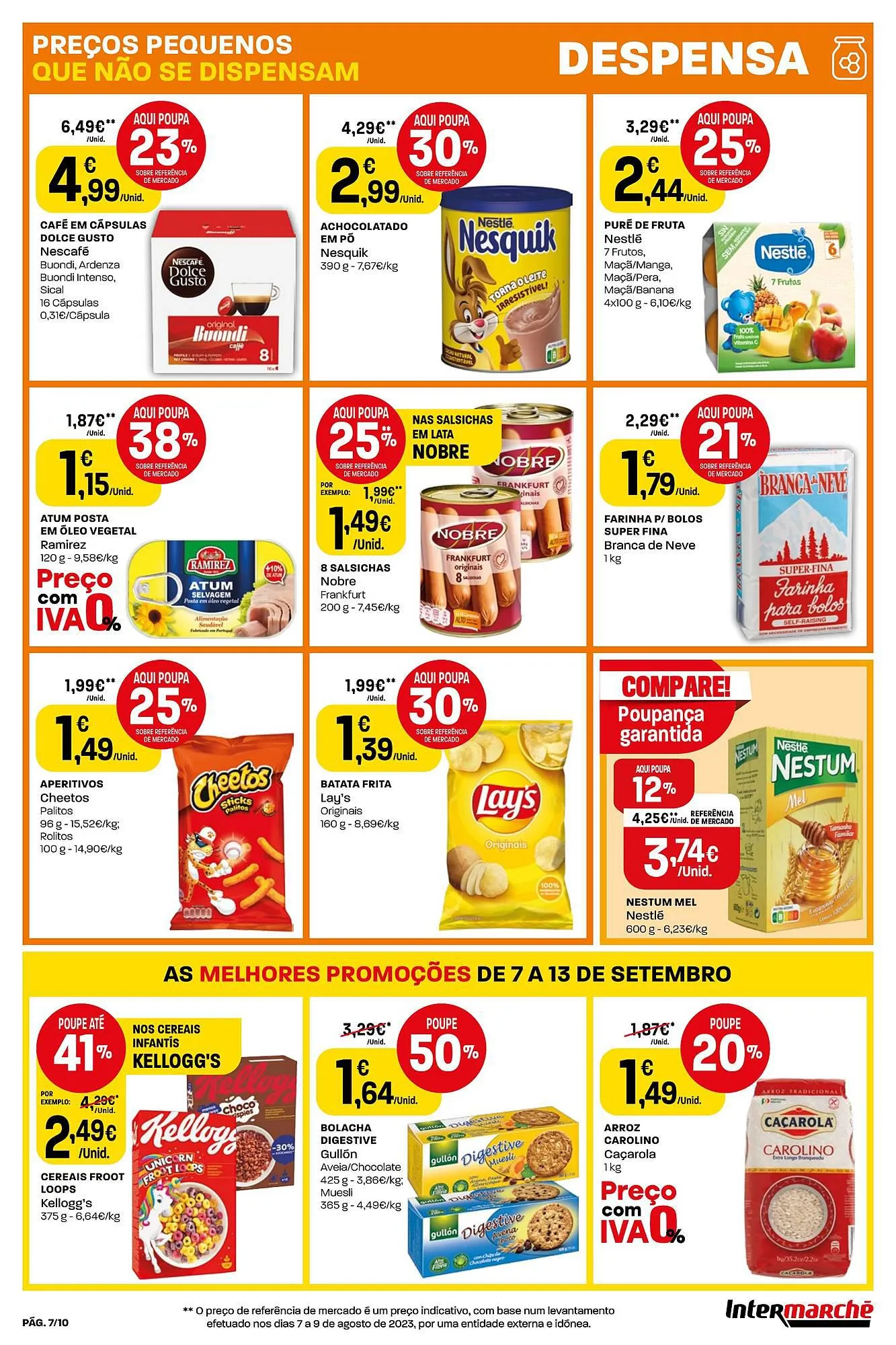 Folheto Folheto Intermarché de 7 de setembro até 13 de setembro 2023 - Pagina 7