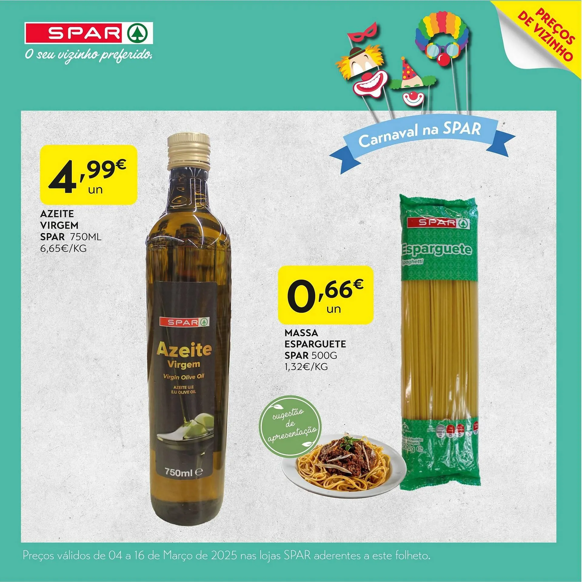 Folheto Folheto Spar de 4 de março até 16 de março 2025 - Pagina 1